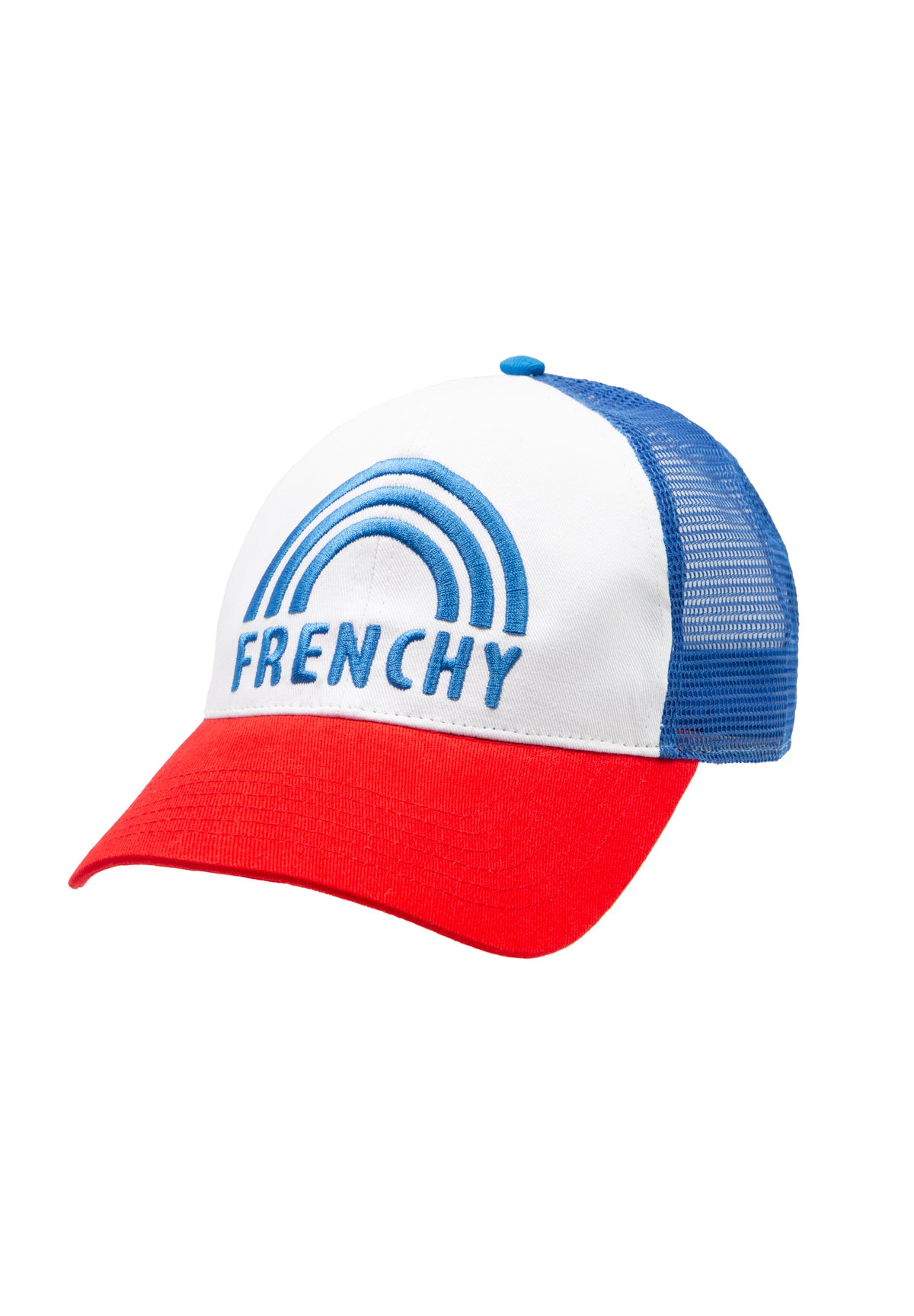 Trucker Cap Destructurée FRENCHY MONO Imperial Blue – photo 1