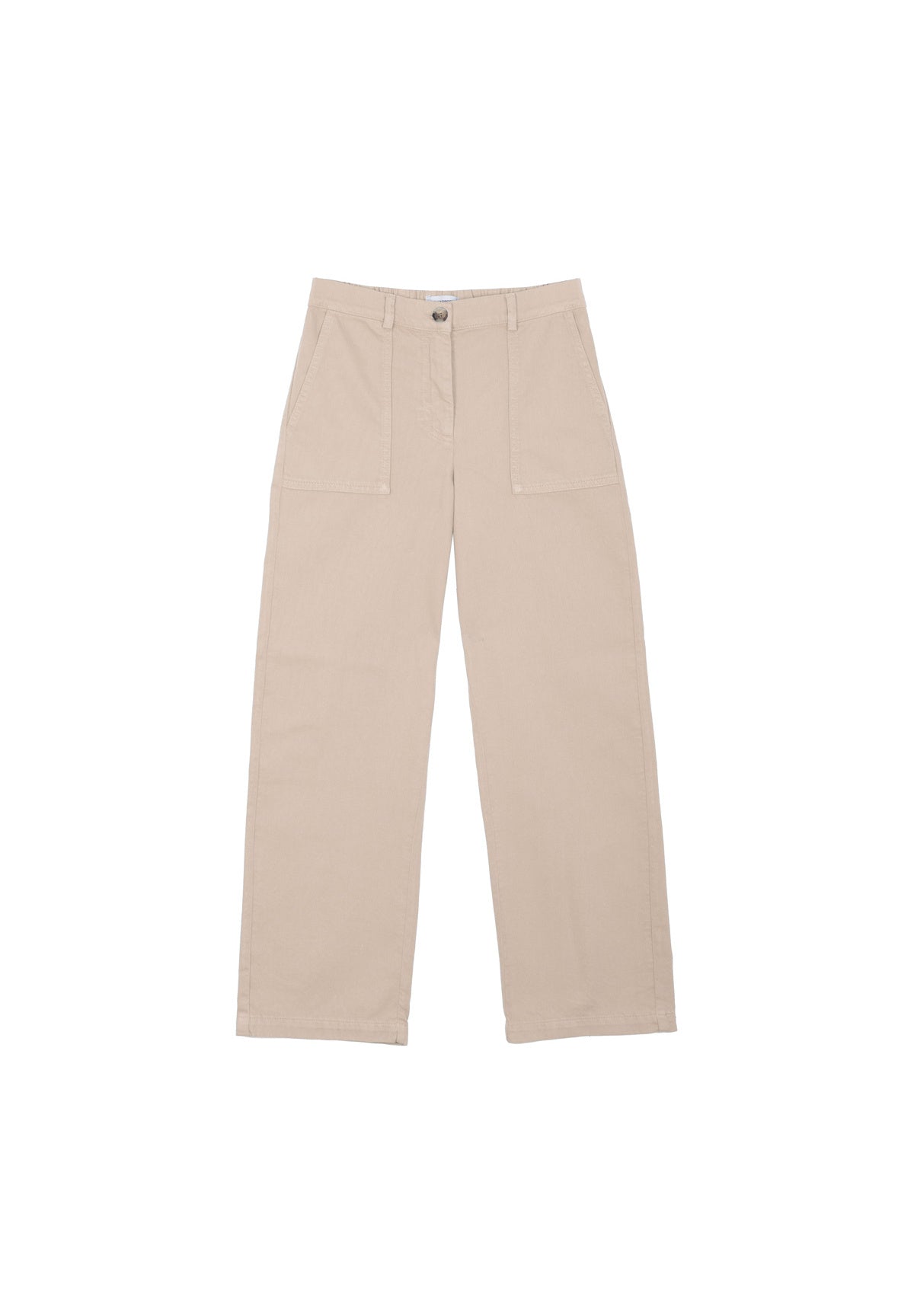 Pantalon GIULIA Twill Taupe – photo 2
