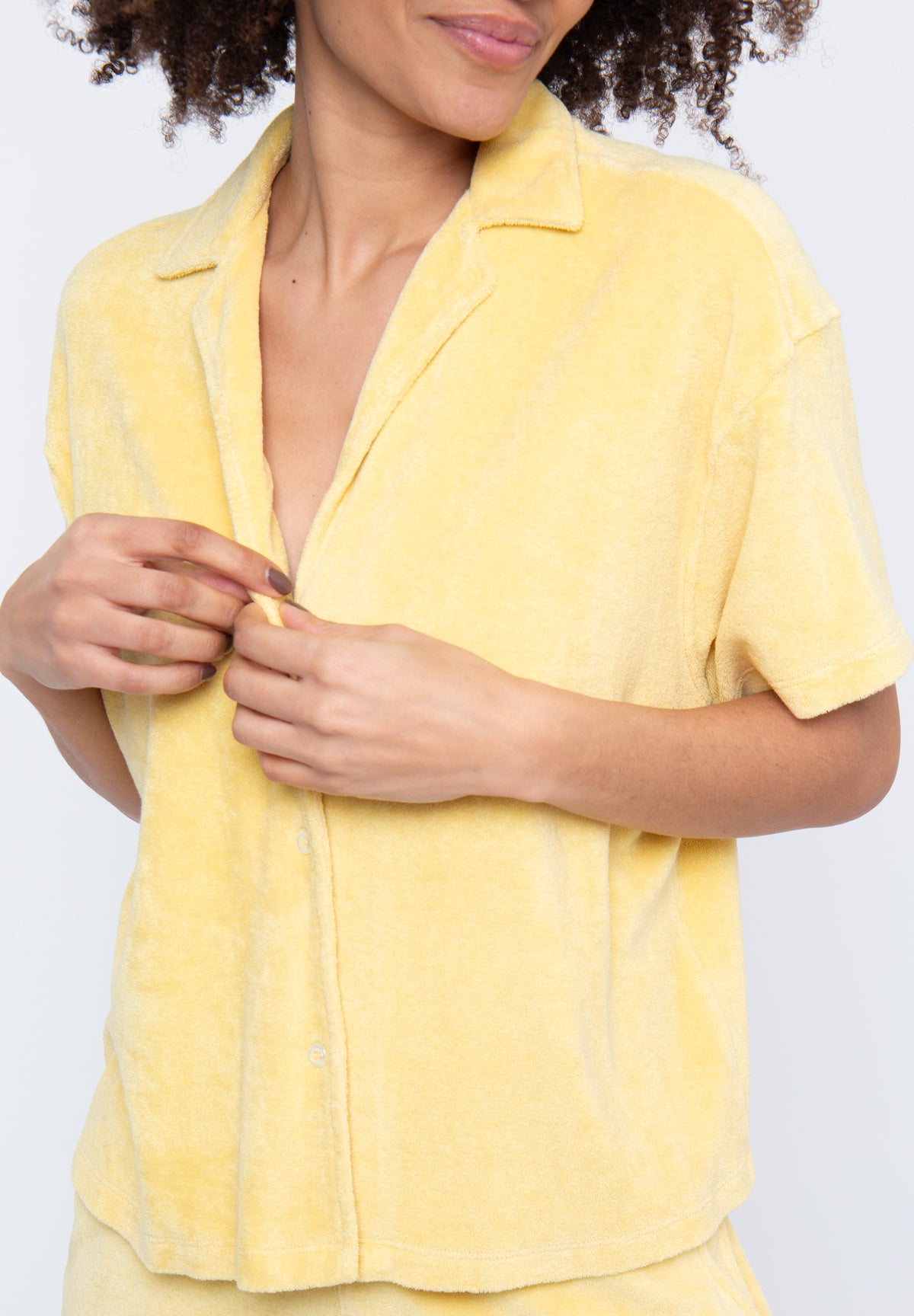 Chemise LENA Éponge Retro Yellow – photo 3
