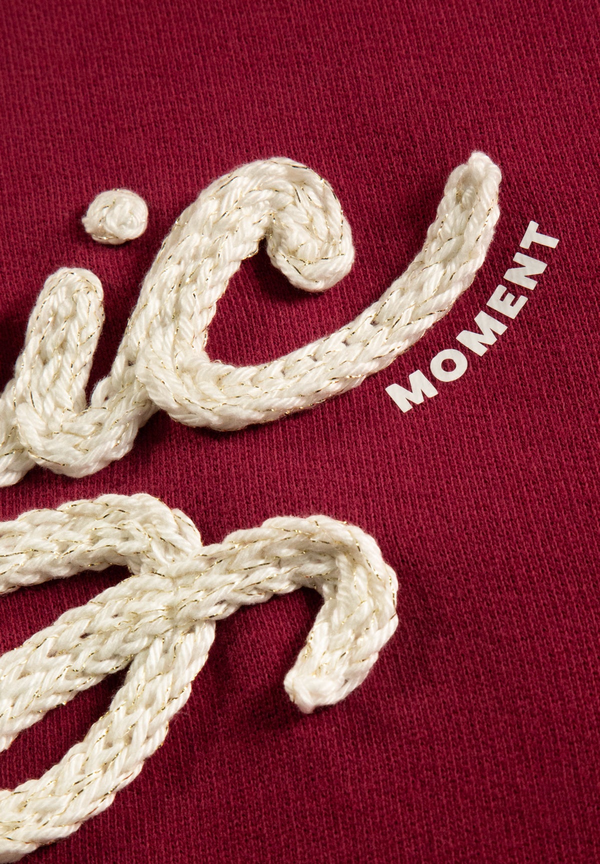 Sweatricotin Nora MAGIC Burgundy – photo 2
