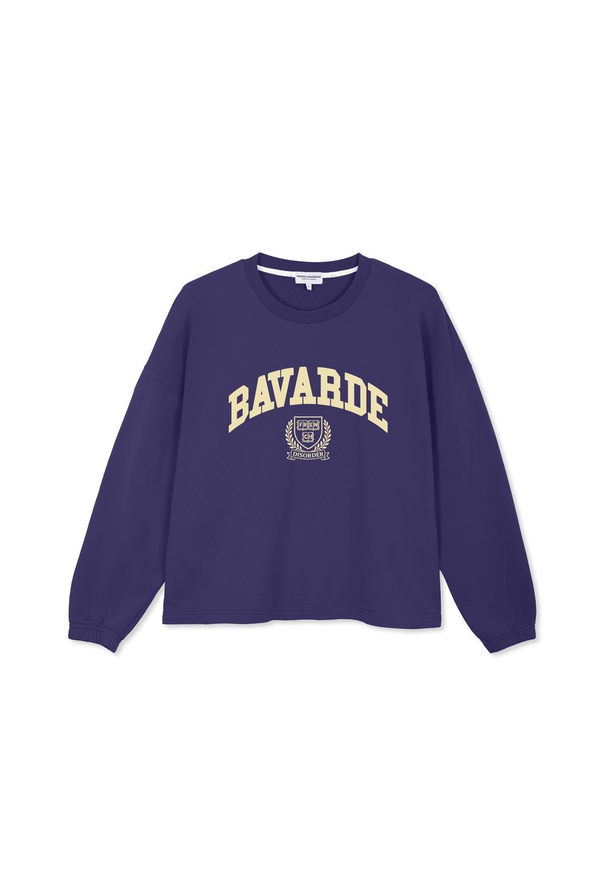Sweat Nora BAVARDE Blue Violet