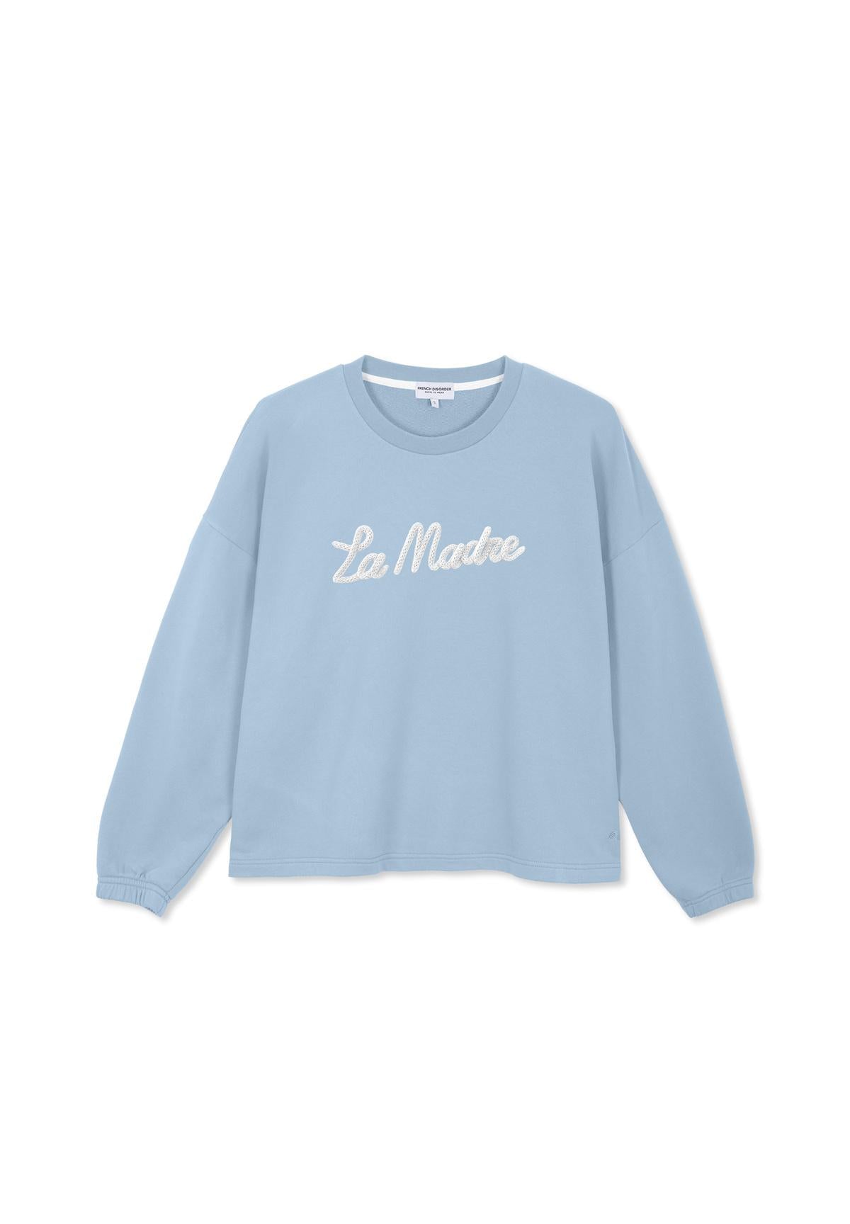 Sweatricotin Nora LA MADRE Faded Denim