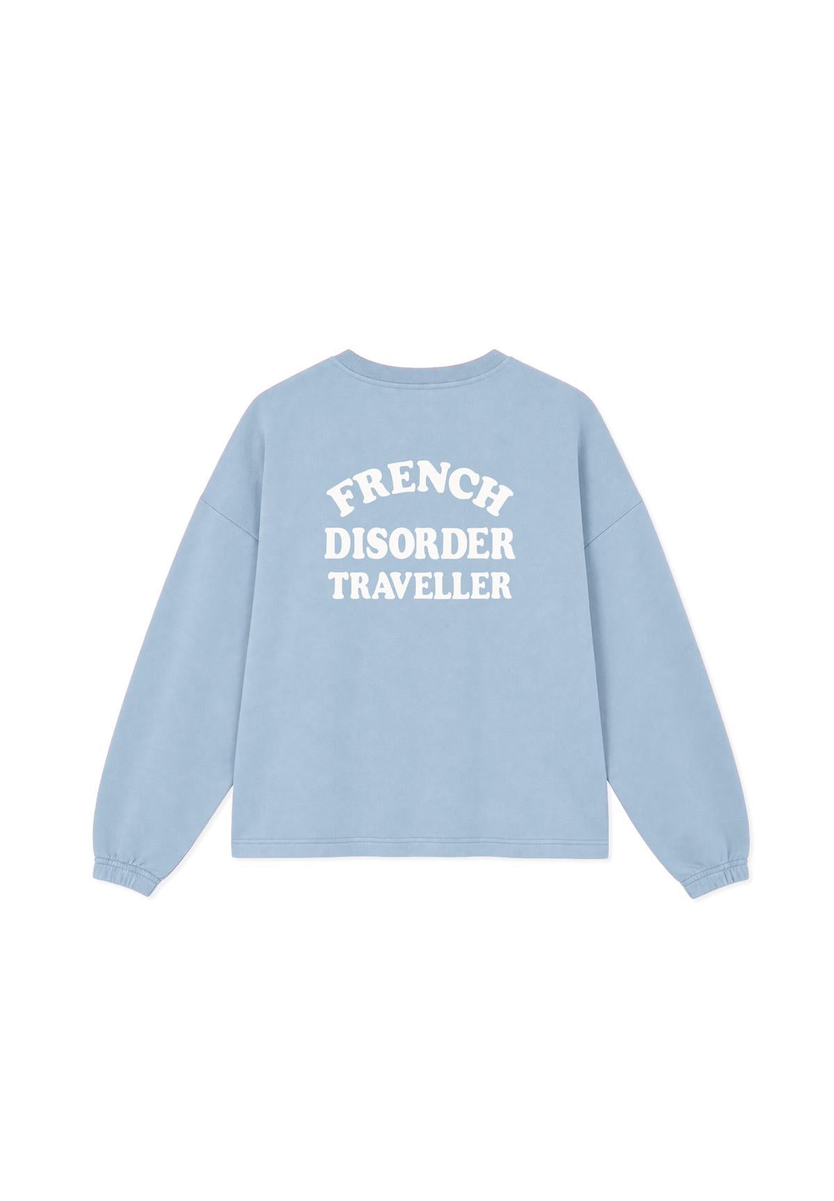 Sweat Nora FD TRAVELLER (Dos) Faded Denim