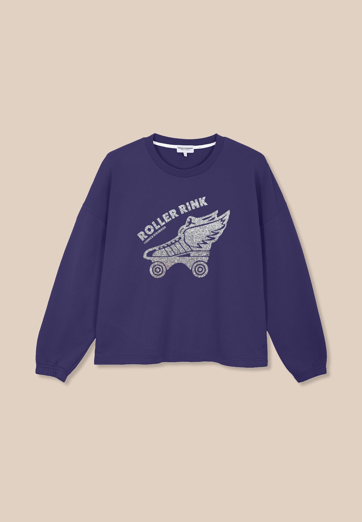 Sweat Nora Warmy ROLLER RINK GLITTER Blue Violet – photo 1
