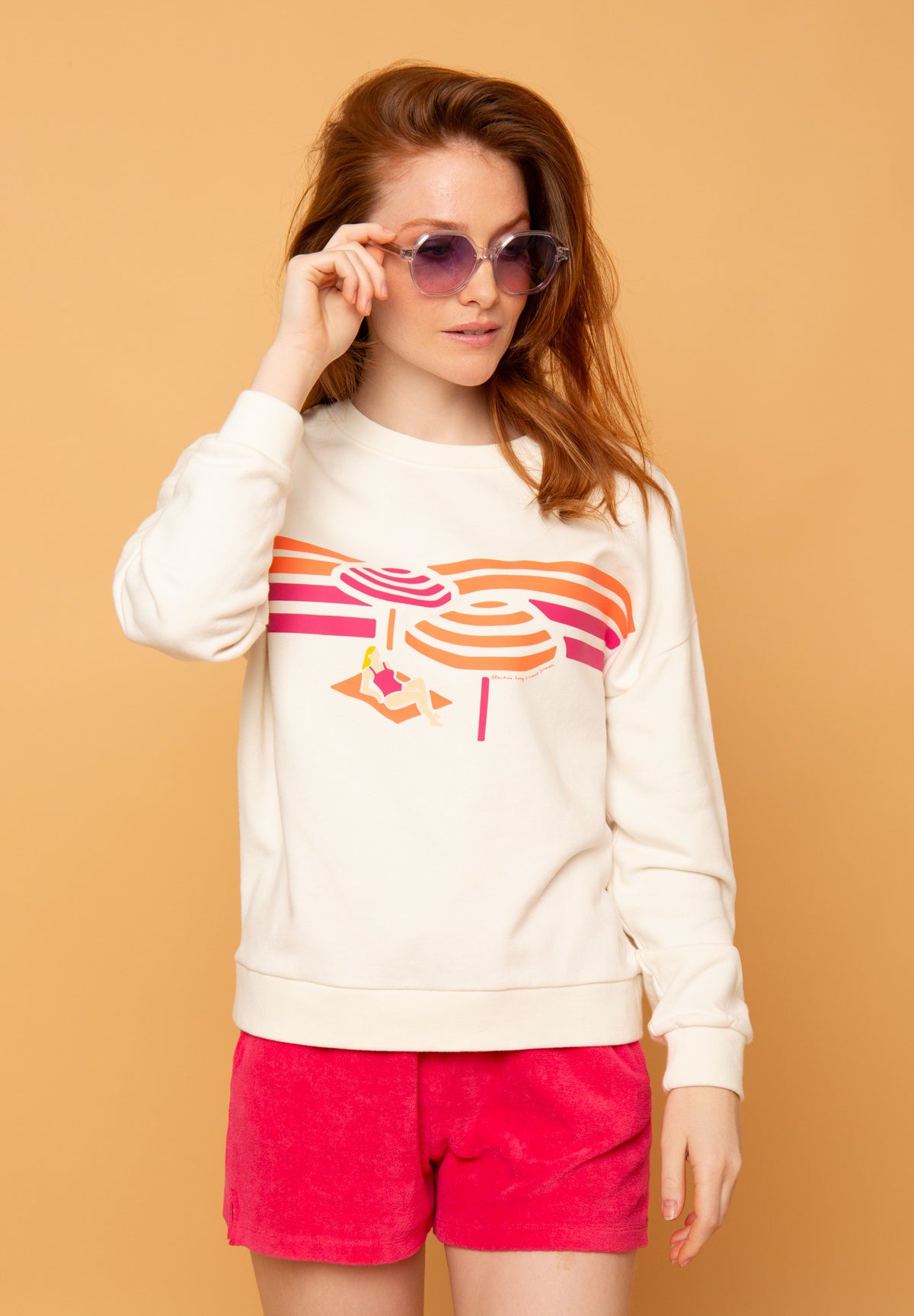 Sweat Rosa PLAYA Cream – photo 1