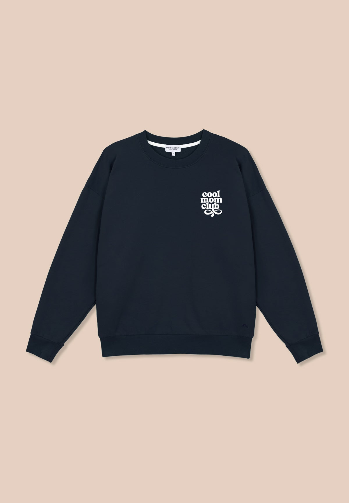 Sweat Rosa COOL MOM CLUB Navy – photo 1