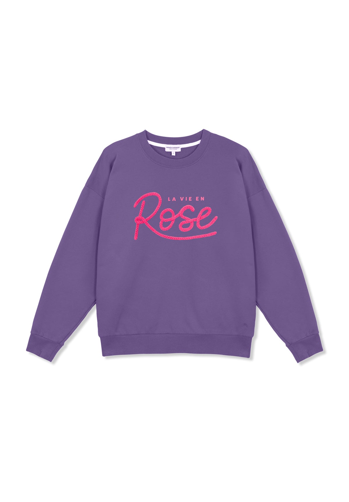 Sweatricotin Rosa LA VIE EN ROSE Purple – photo 1