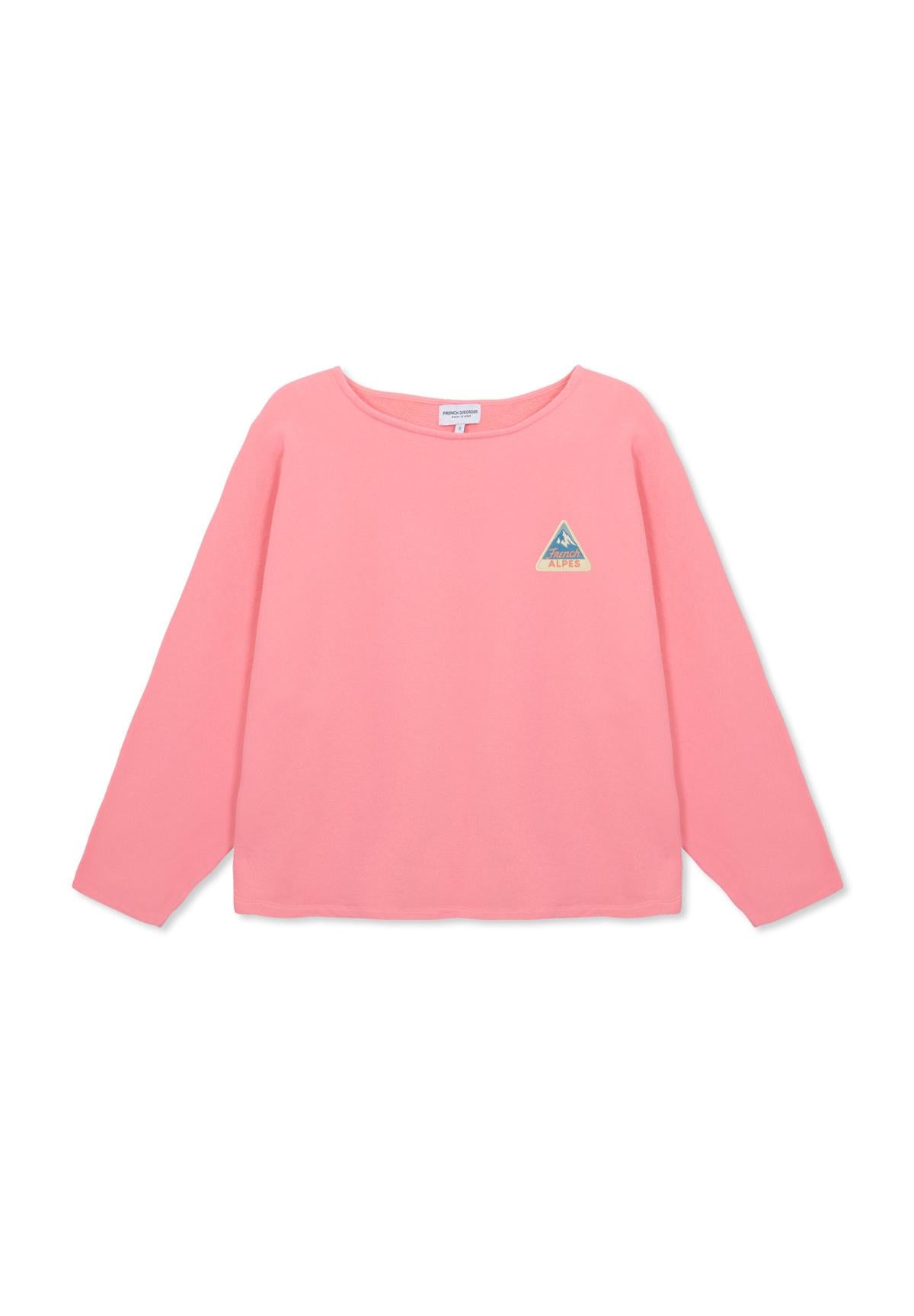 Sweat Elisa FRENCH ALPES Bubble Gum