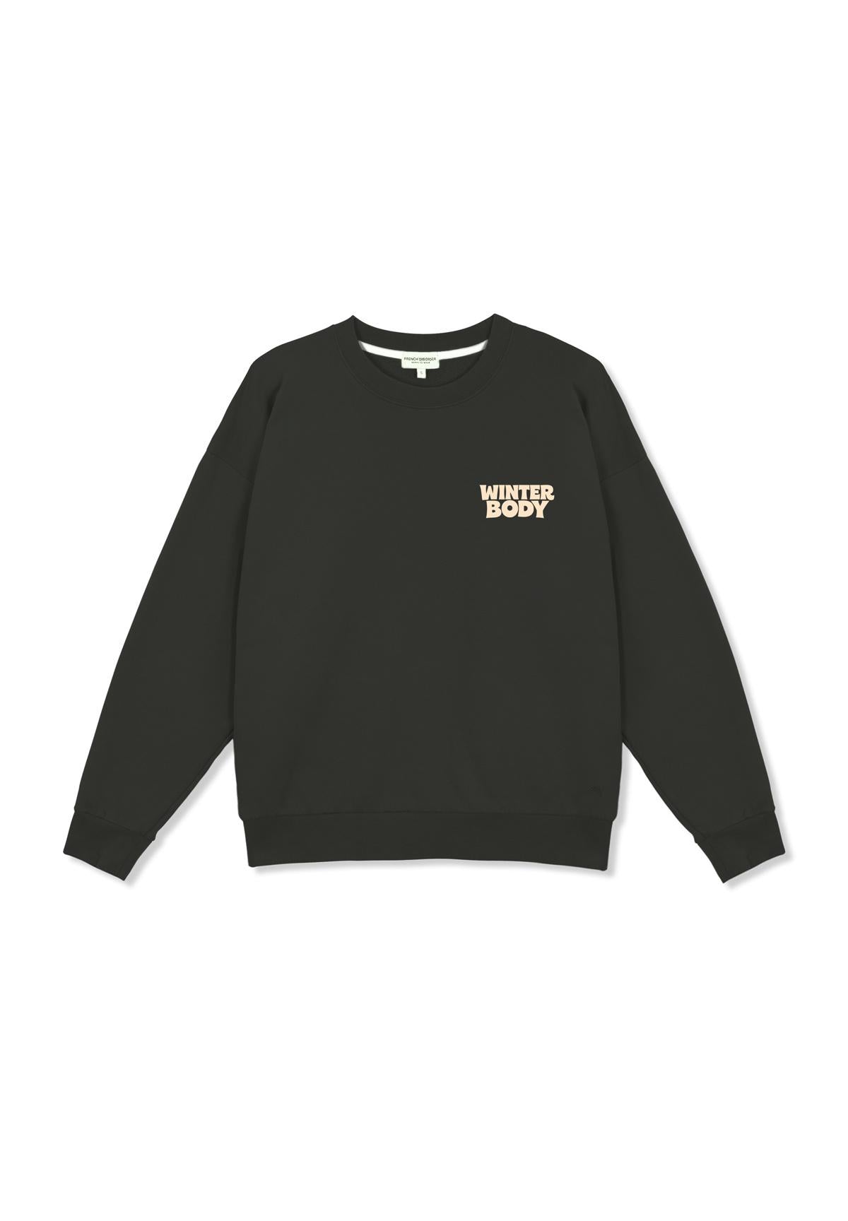 Sweatshirt Rosa WINTER BODY Anthracite