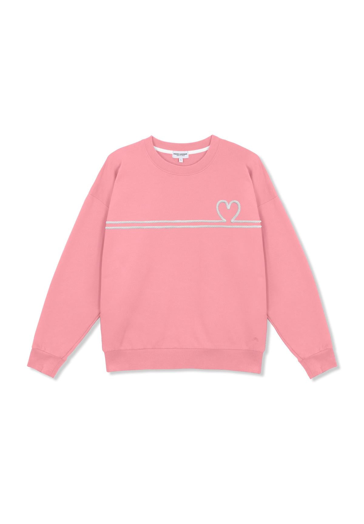 Sweatricotin Rosa HEART Bubble Gum