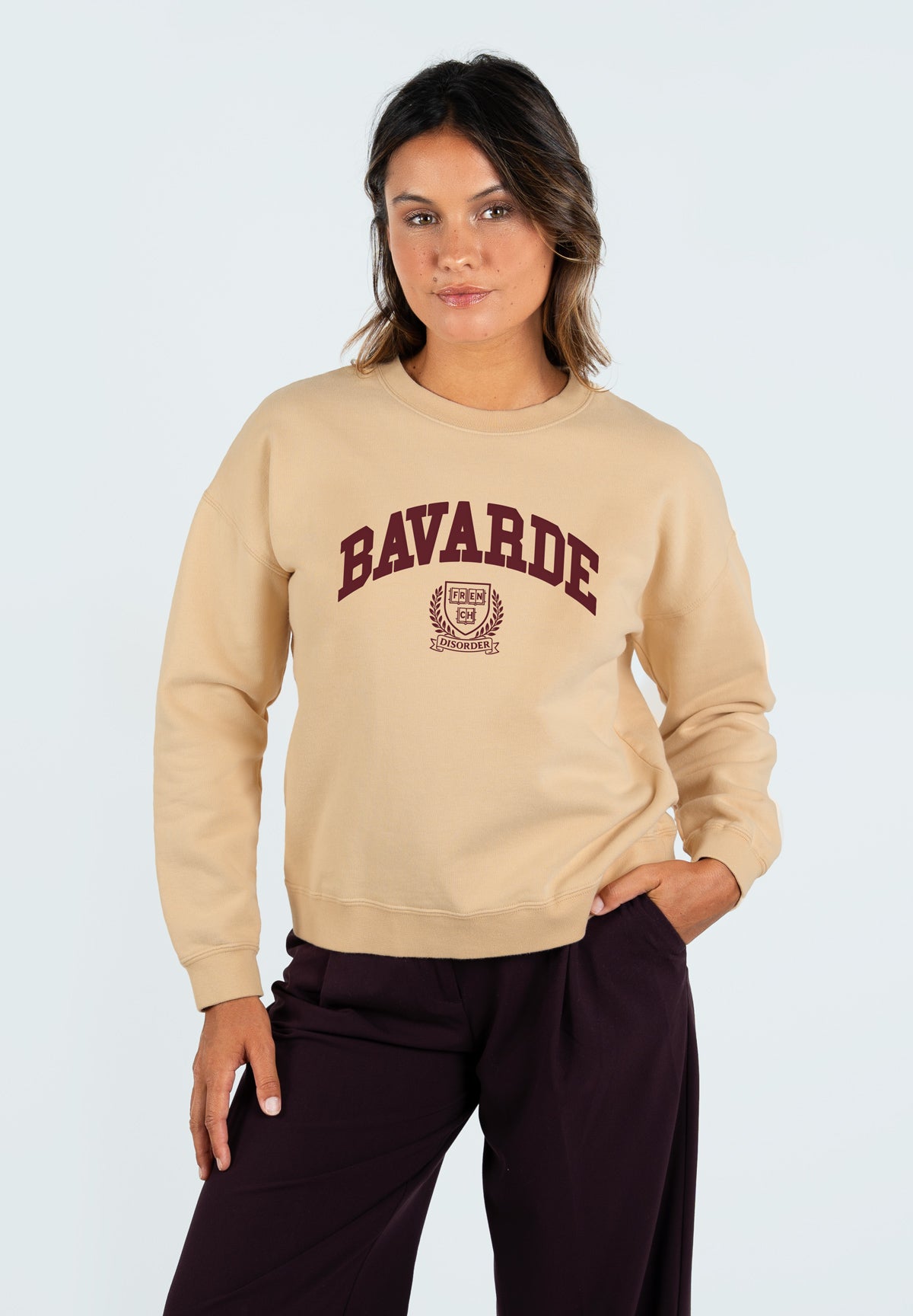 Sweat Rosa BAVARDE Biscuit