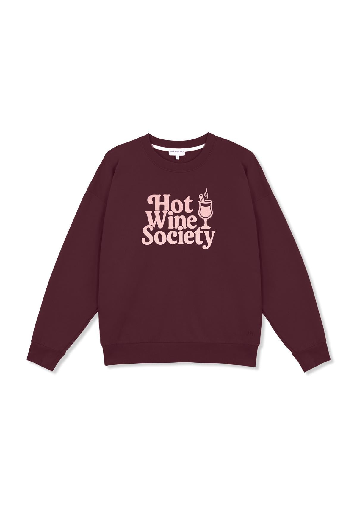 Sweatshirt Rosa HOT WINE Burgundy
