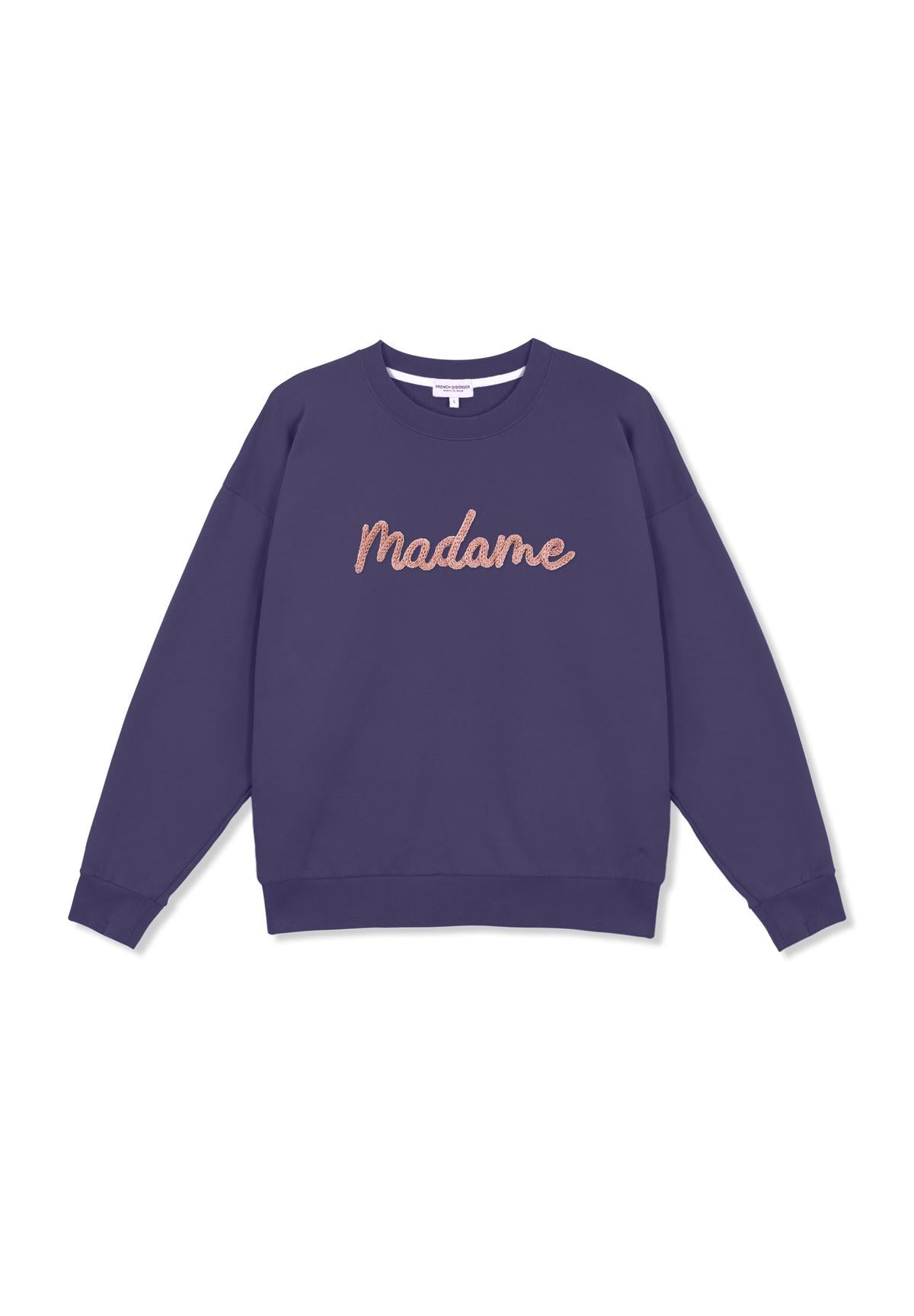 Sweatricotin Rosa MADAME Blue Violet