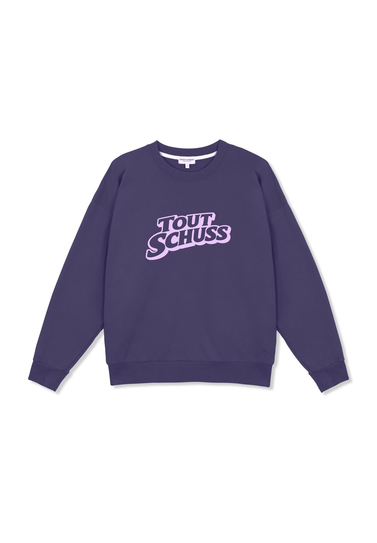 Sweatshirt Rosa TOUT SCHUSS Blue Violet