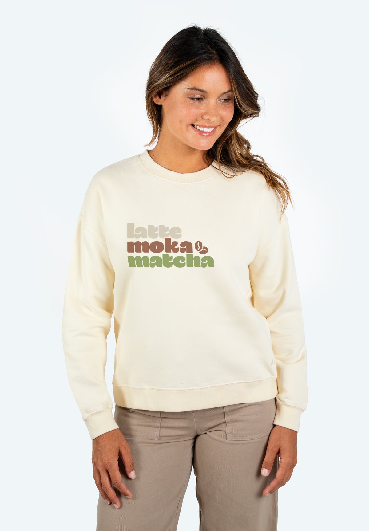 Sweatshirt Rosa LATTE MOKA Coconut
