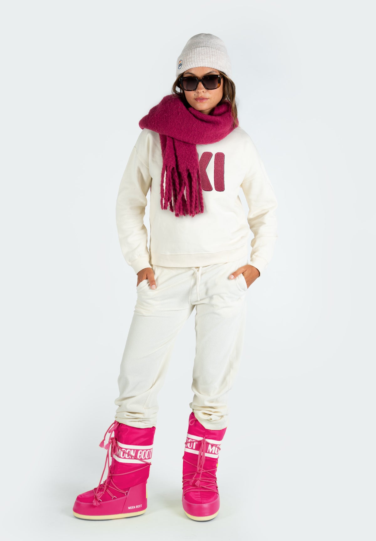 Sweat Rosa SKI Coconut