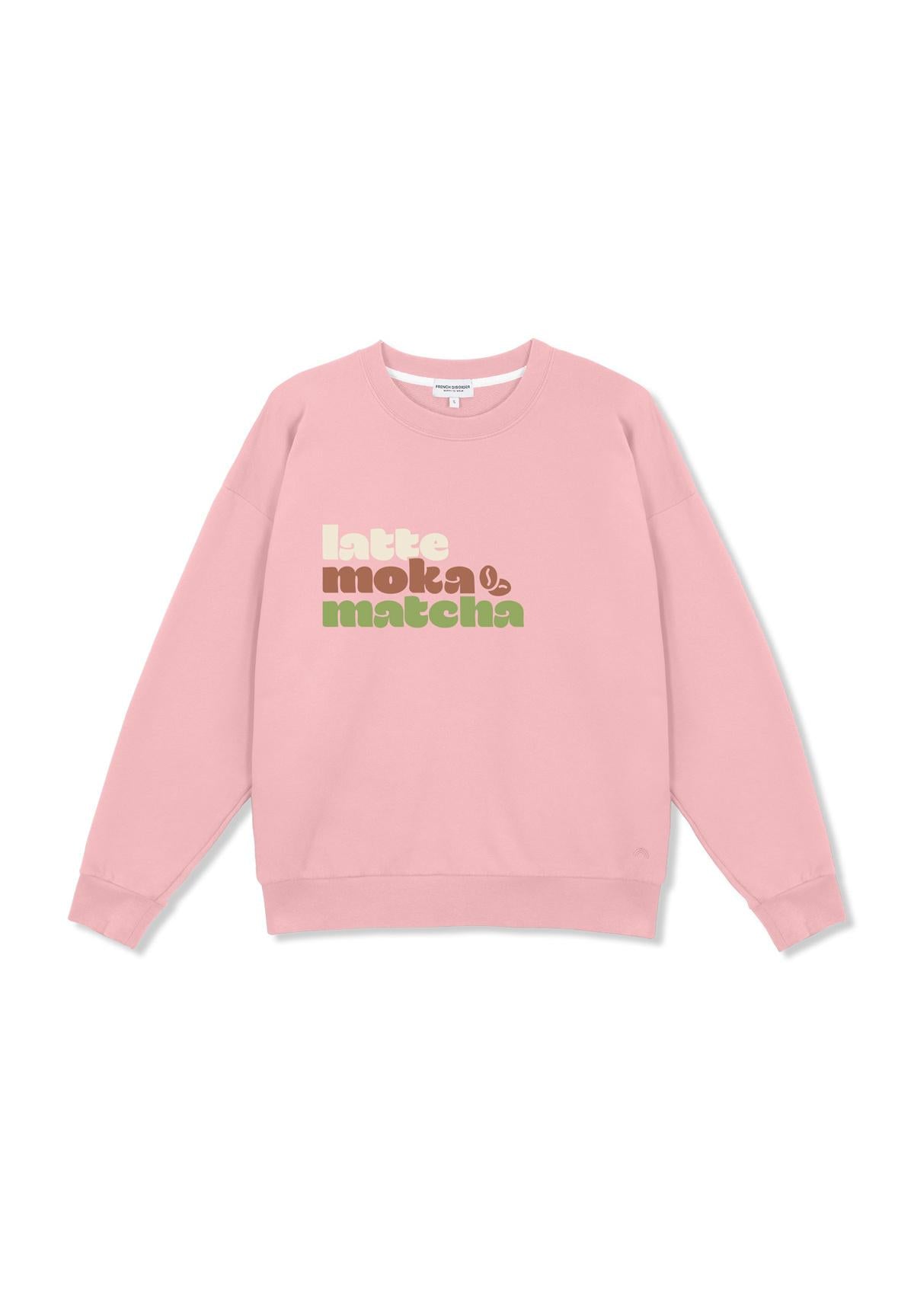 Sweat Rosa LATTE MOKA Light Pink