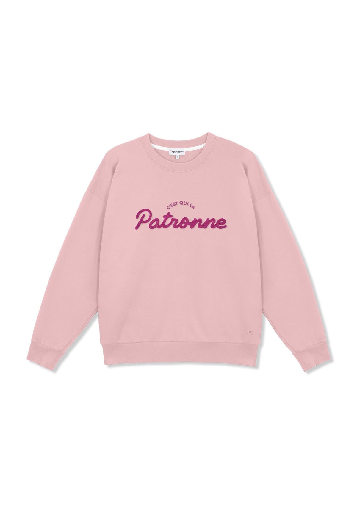 Sweatricotin Rosa PATRONNE Light Pink