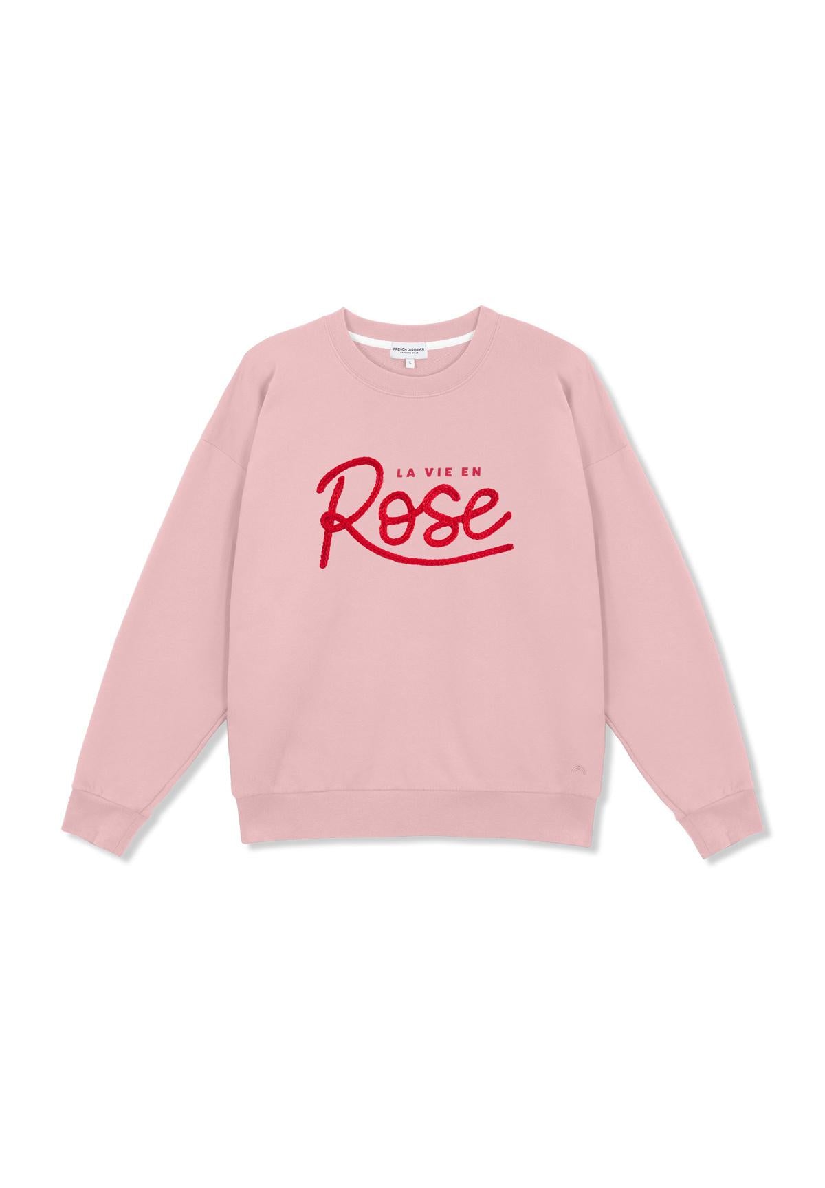 Sweatricotin Rosa LA VIE EN ROSE Light Pink