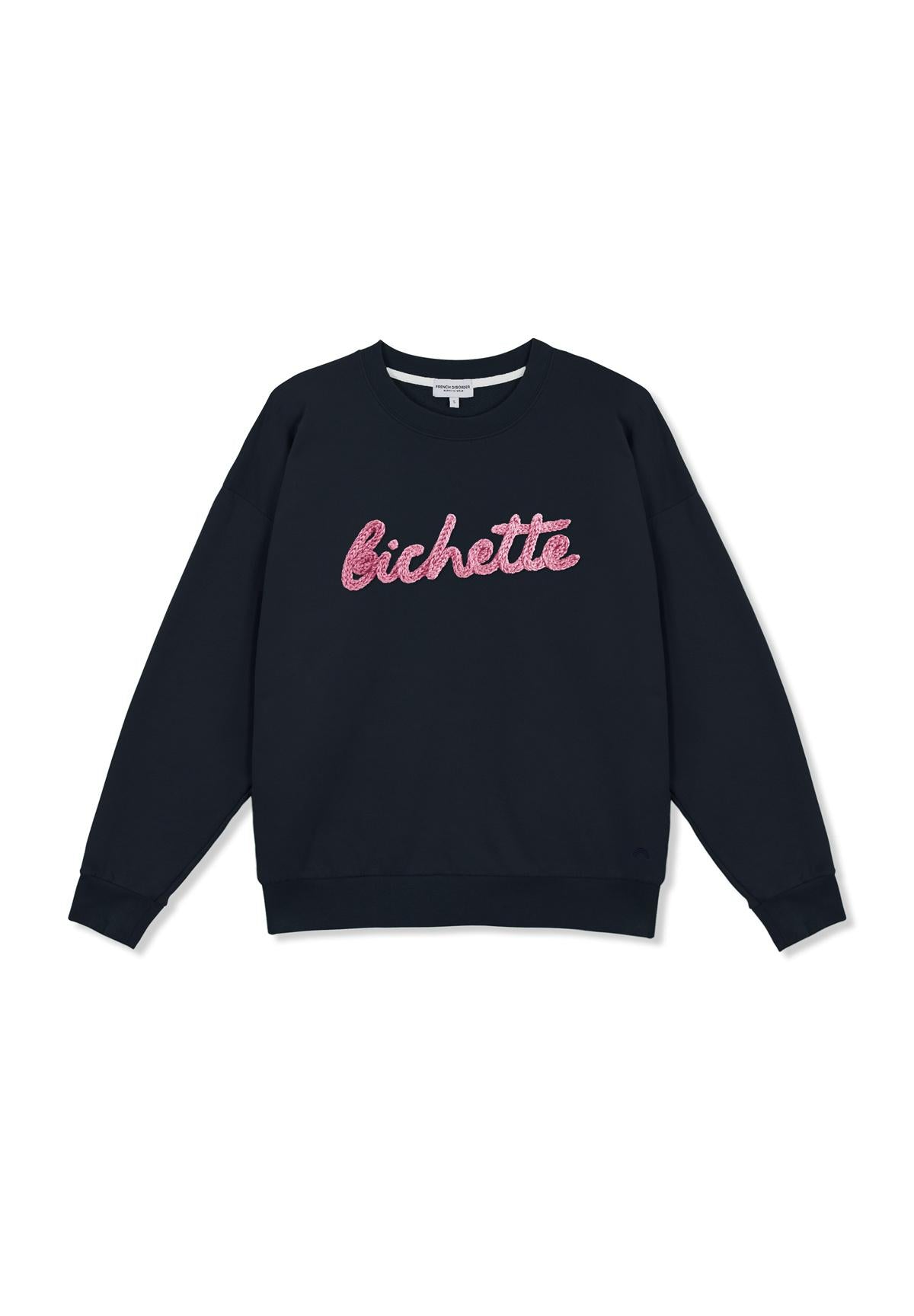 Sweatricotin Rosa BICHETTE Navy