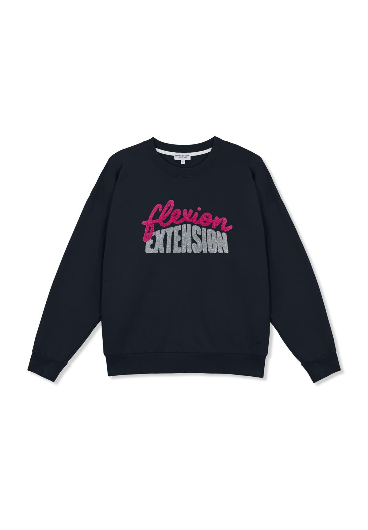 Sweatricotin Rosa FLEXION EXTENSION Navy