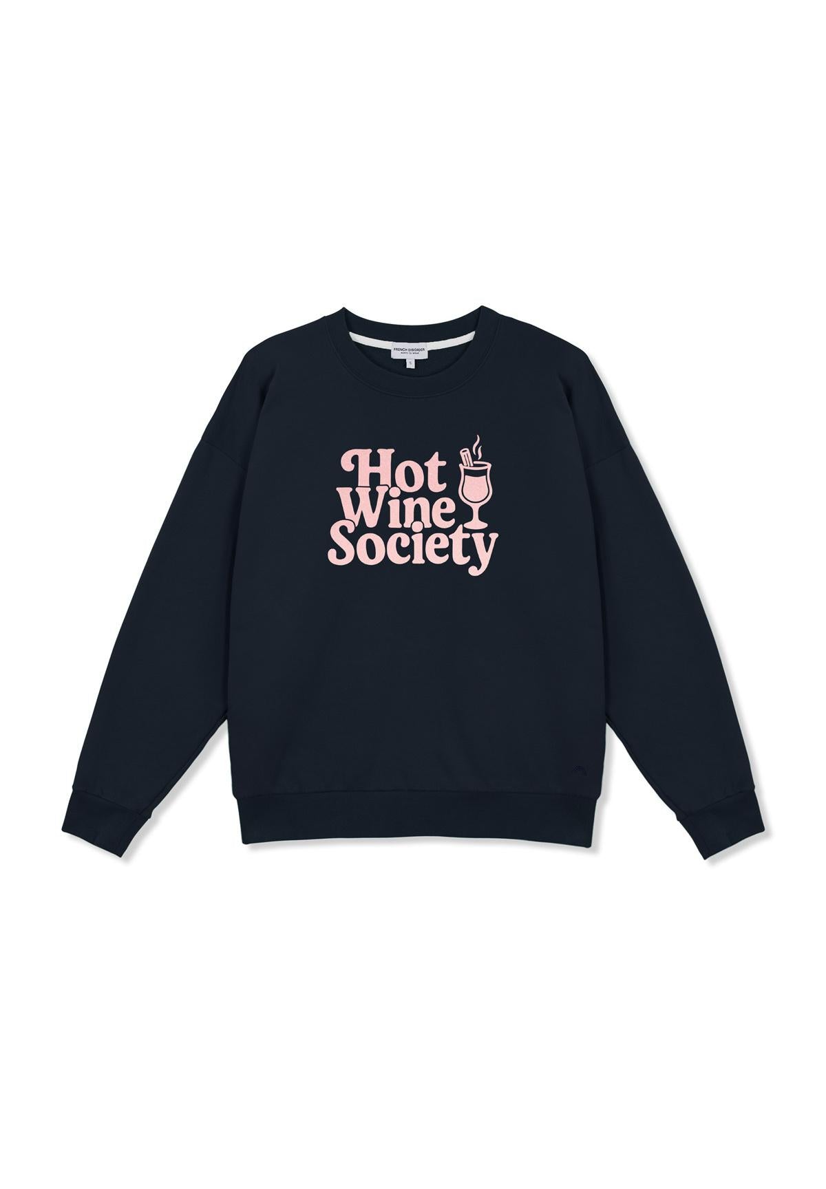 Sweatshirt Rosa HOT WINE Navy