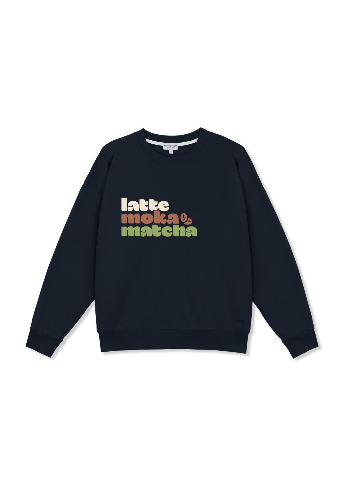 Sweat Rosa LATTE MOKA Navy