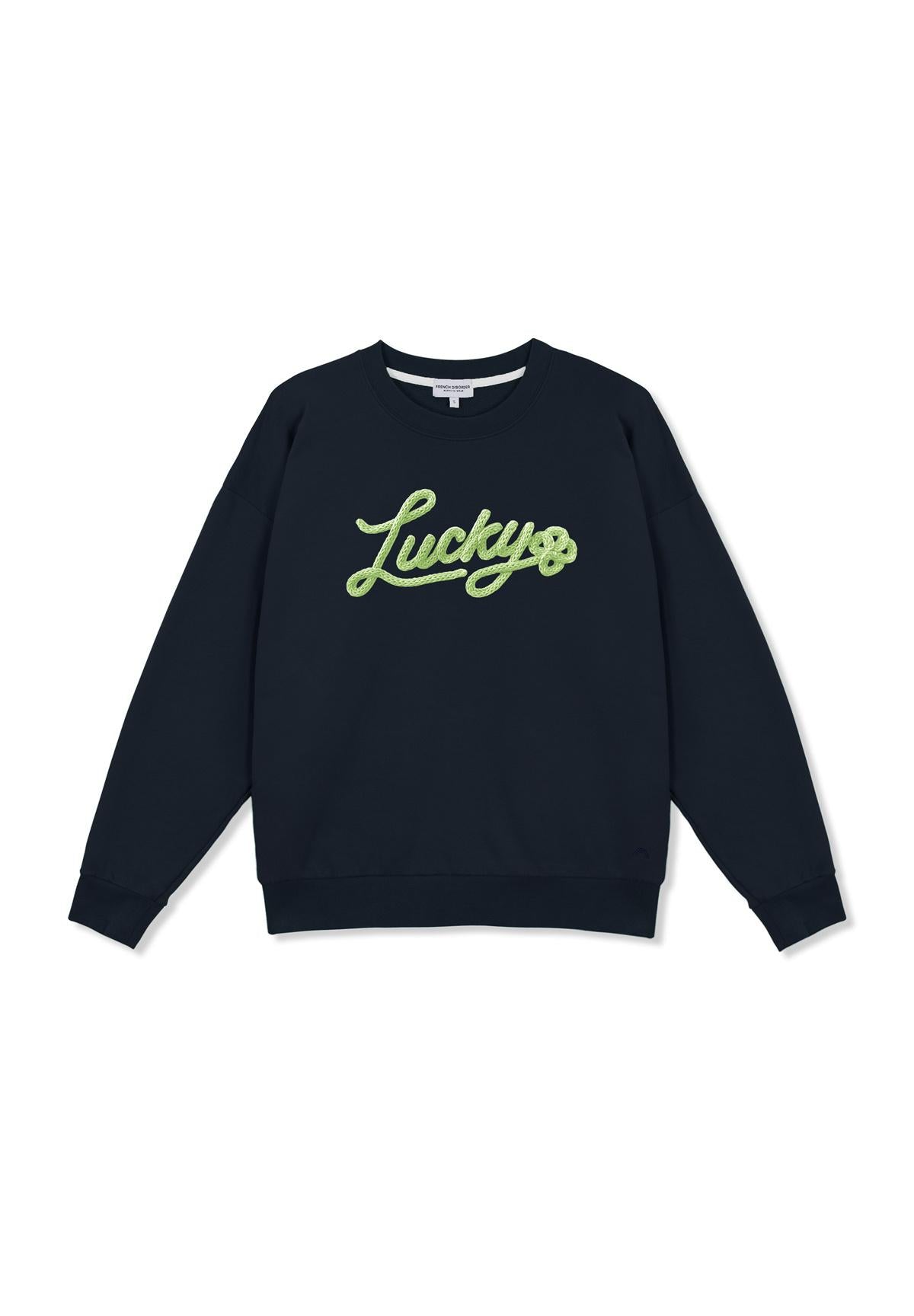 Sweatricotin Rosa LUCKY Navy