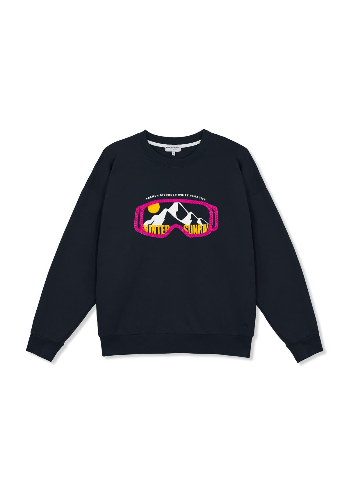 Sweatricotin Rosa SKI MASK Navy