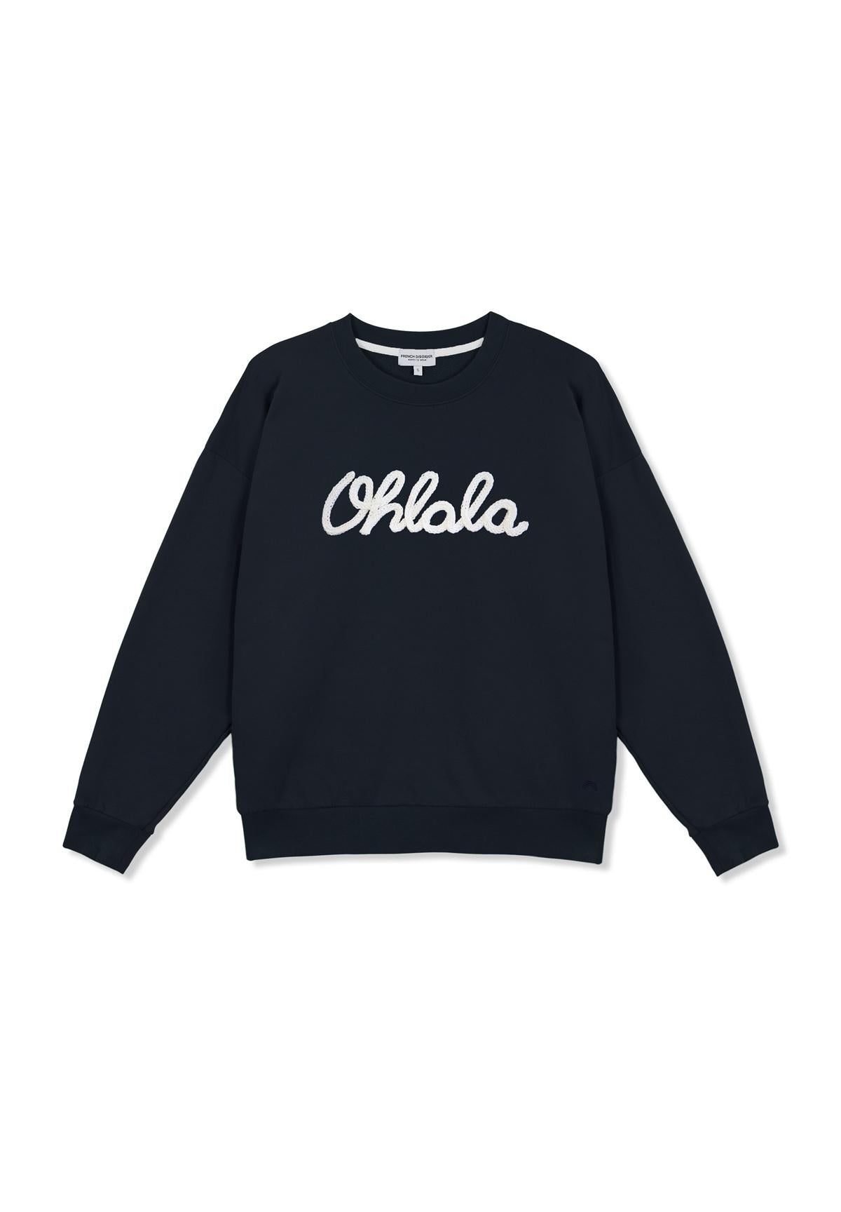 Sweatricotin Rosa OHLALA Navy