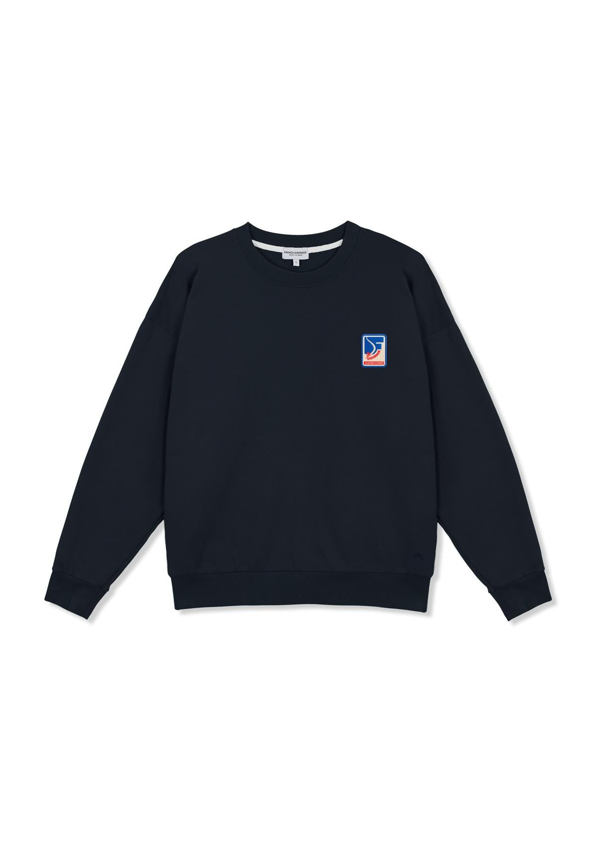 Sweat Rosa FD PISTE Navy