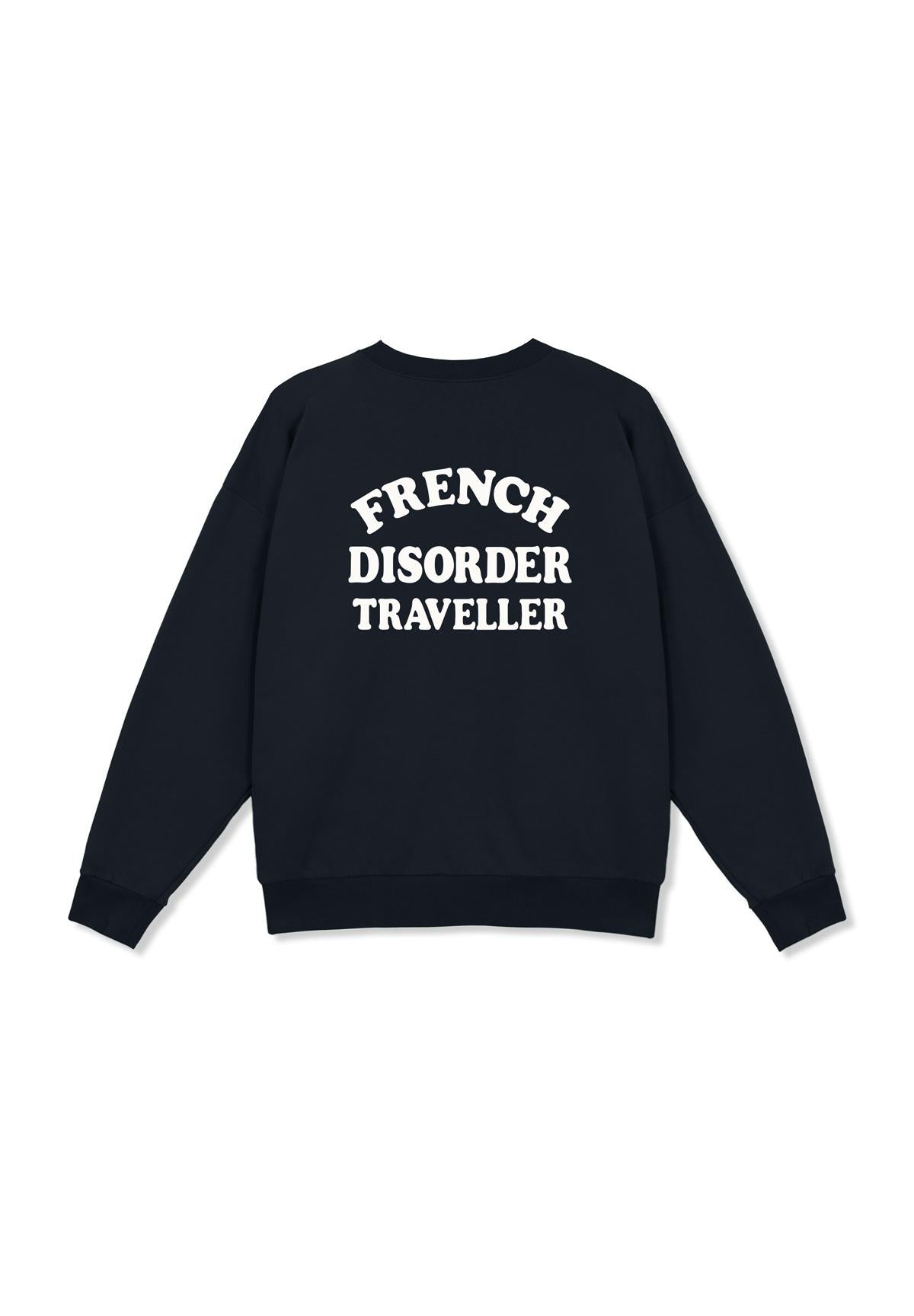 Sweatshirt Rosa FD TRAVELLER (Back) Navy