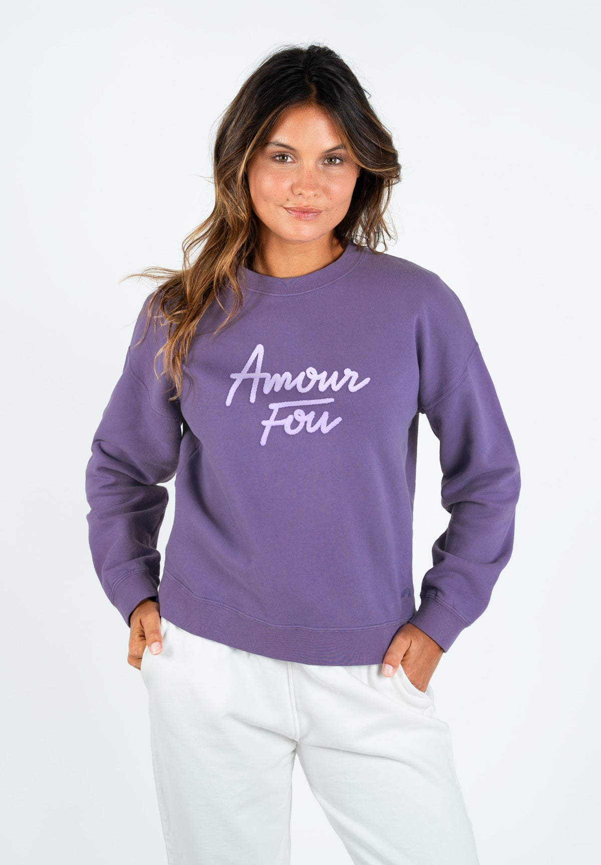 Sweatricotin Rosa AMOUR FOU Purple