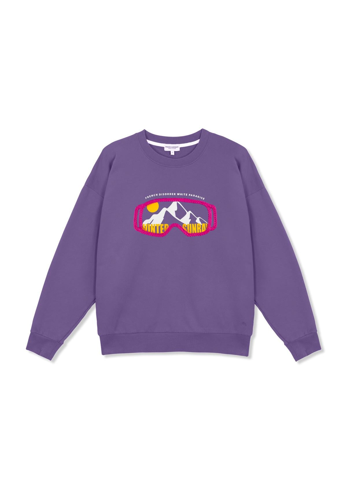 Sweatricotin Rosa SKI MASK Purple