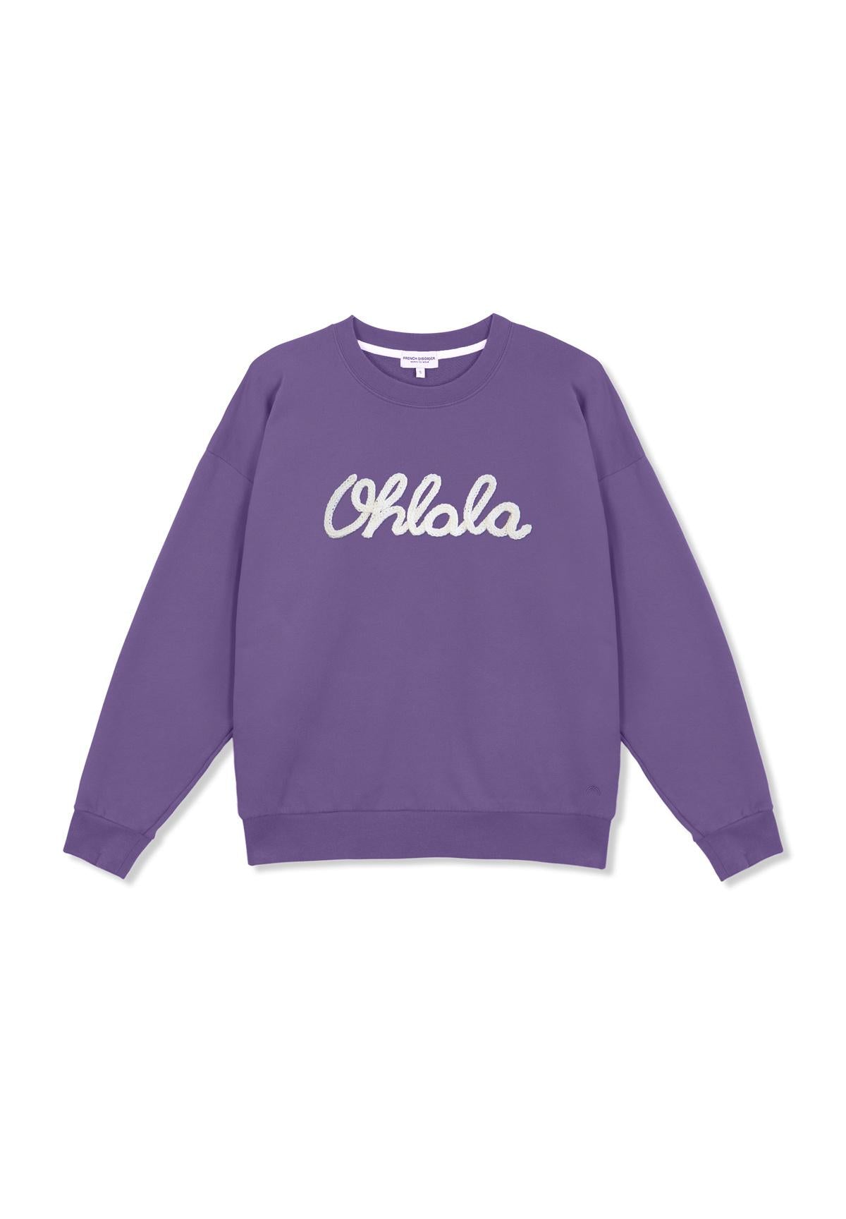 Sweatricotin Rosa OHLALA Purple