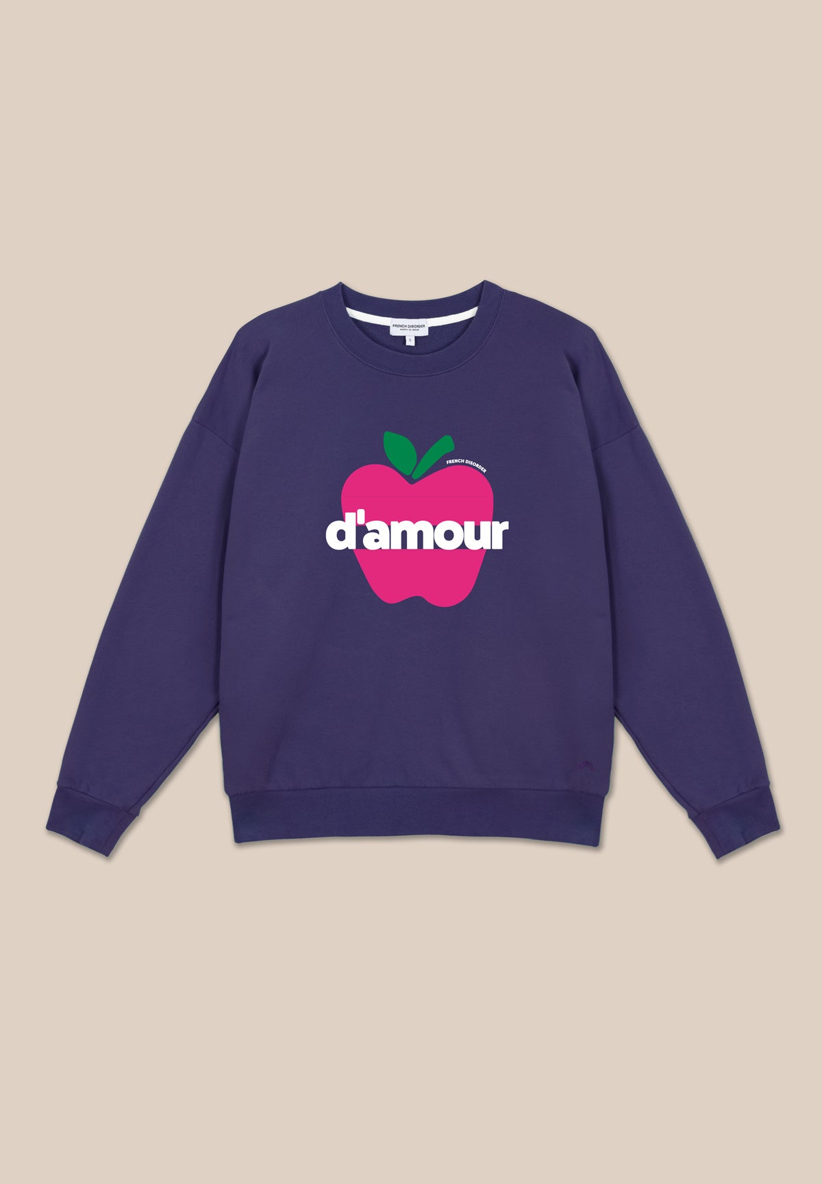 Sweat Rosie POMME D'AMOUR Blue Violet – photo 2