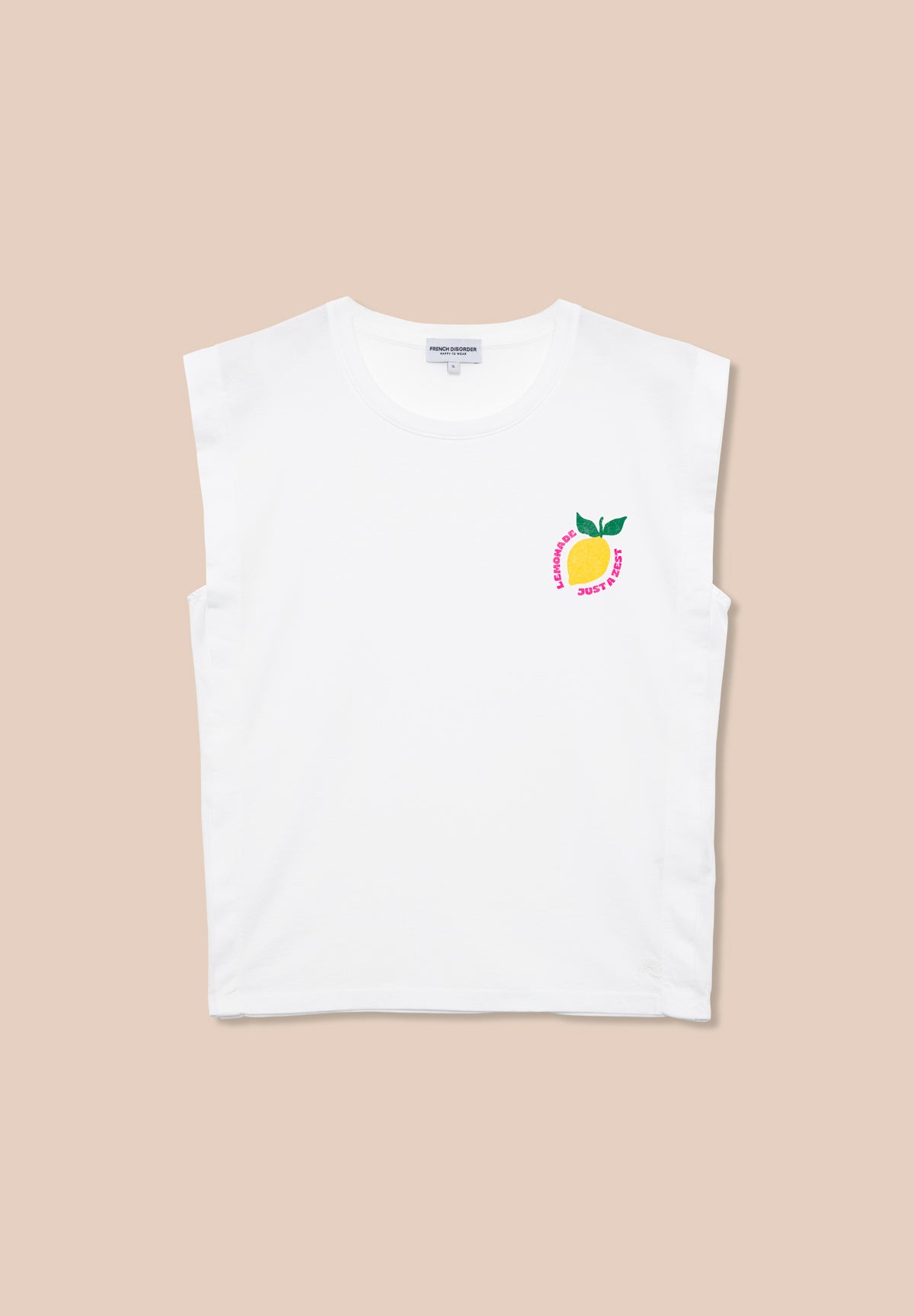 Top Poppy LEMONADE White – photo 1