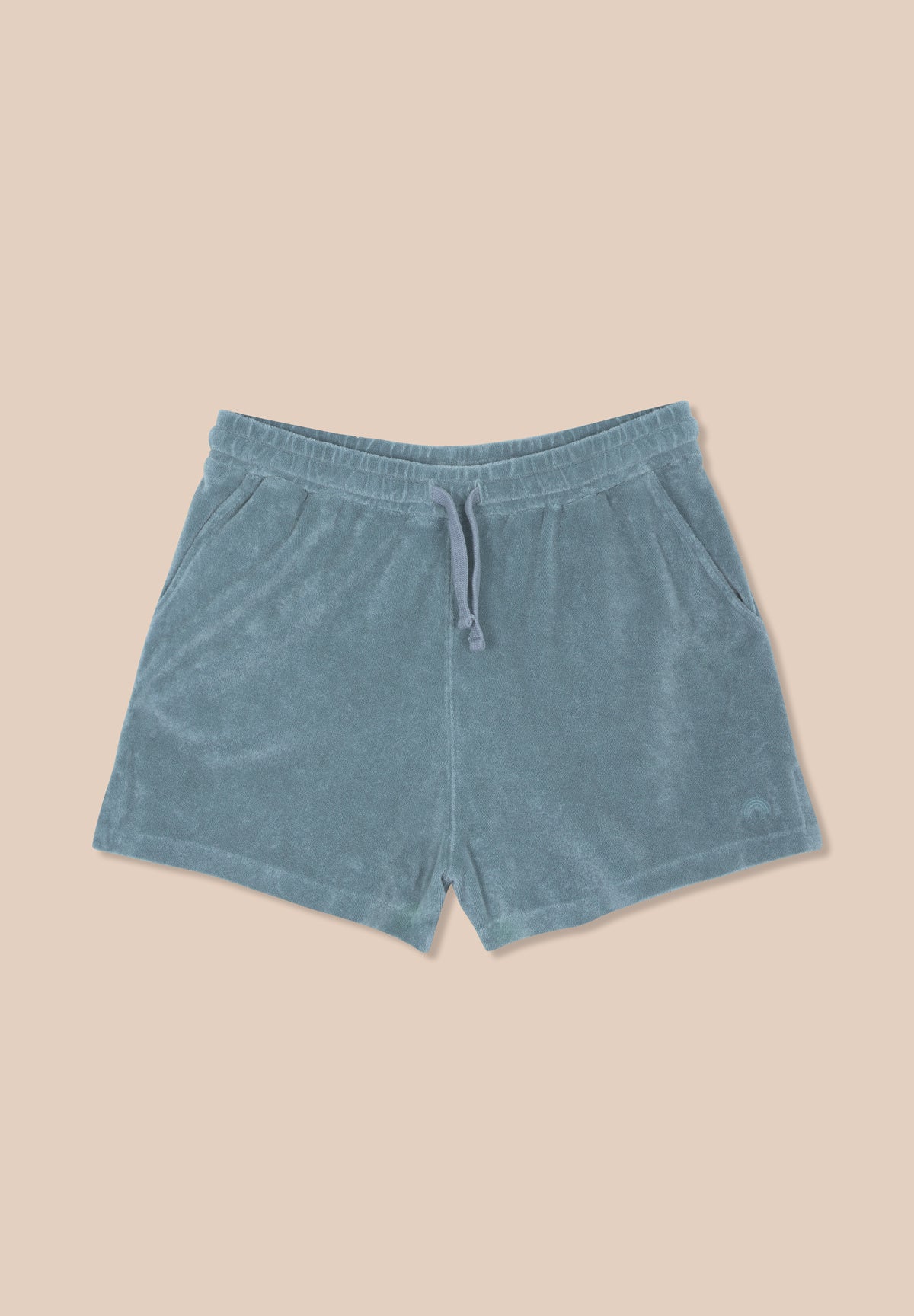 Short ELSA Éponge Faded Denim – photo 1