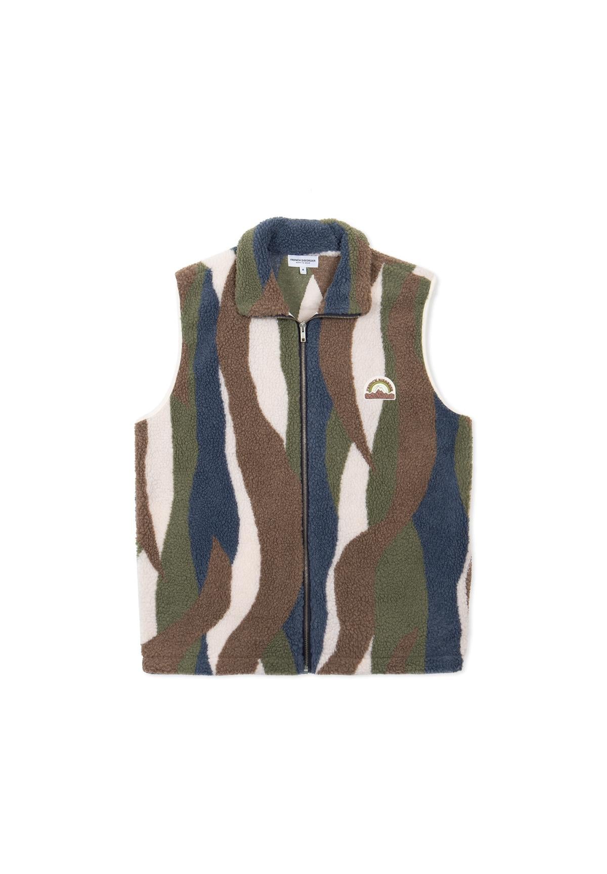 KILLIAN Sherpa Vest Khaki