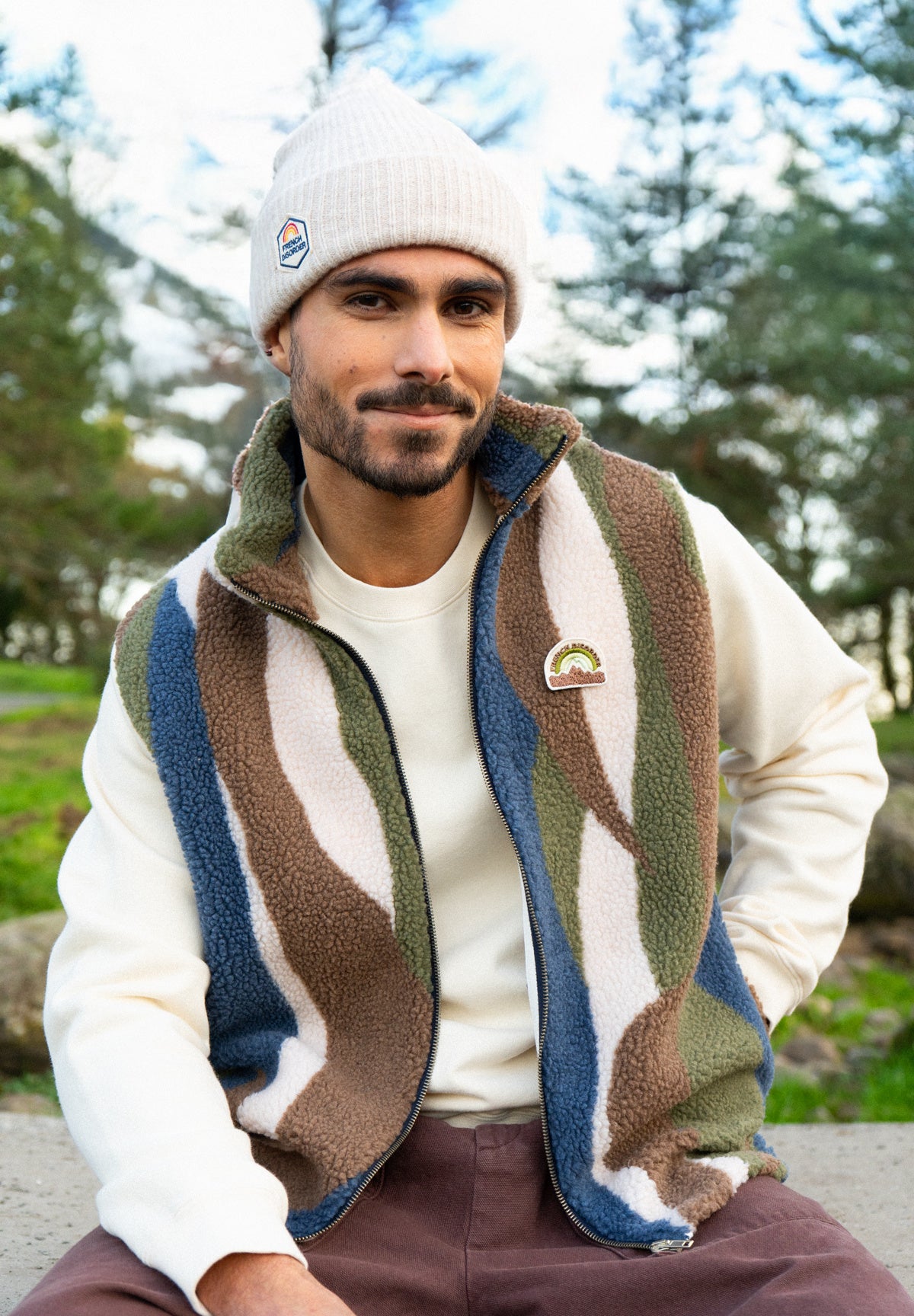 Gilet KILLIAN Sherpa Khaki
