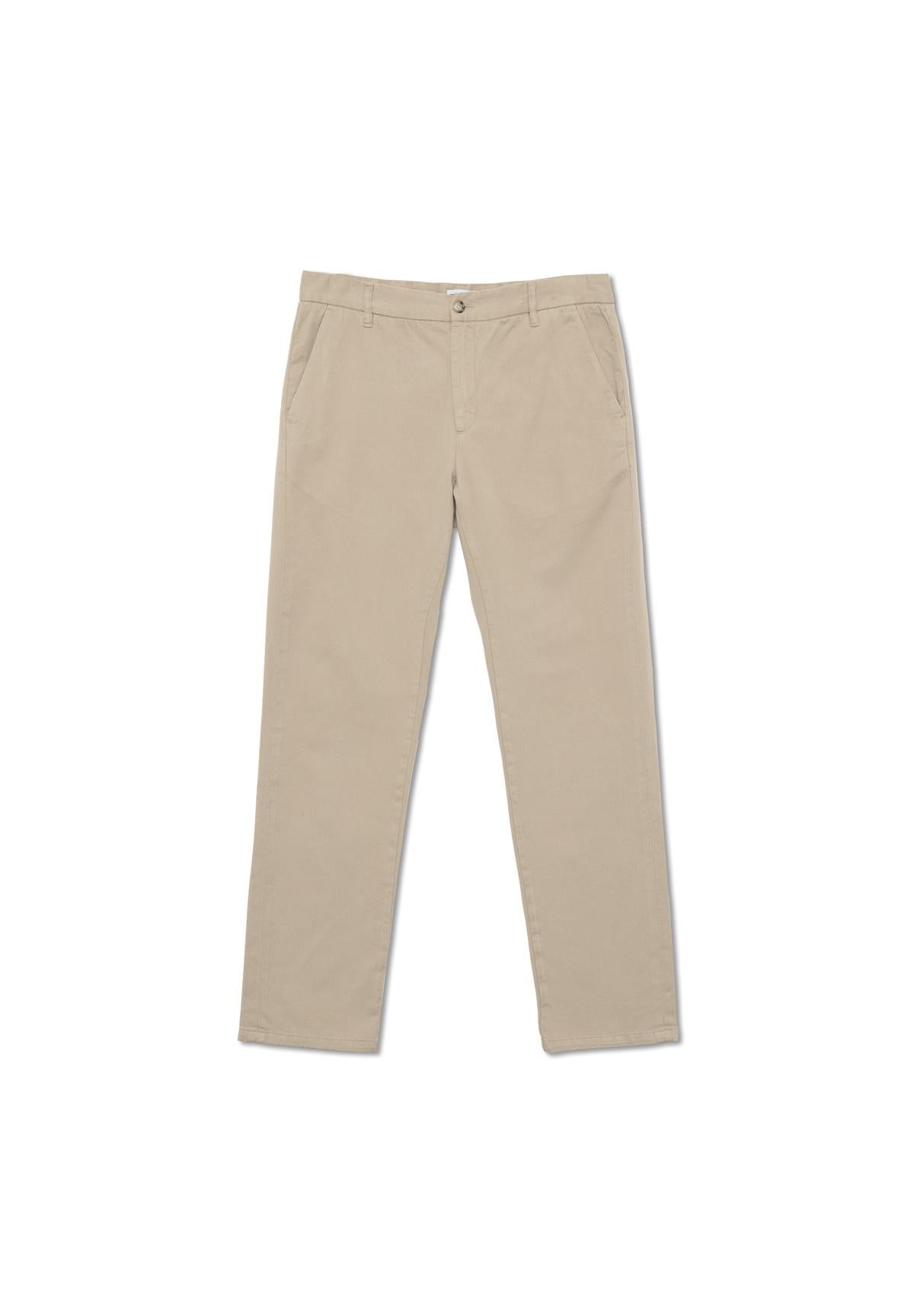 ROSS Twill Taupe Trousers