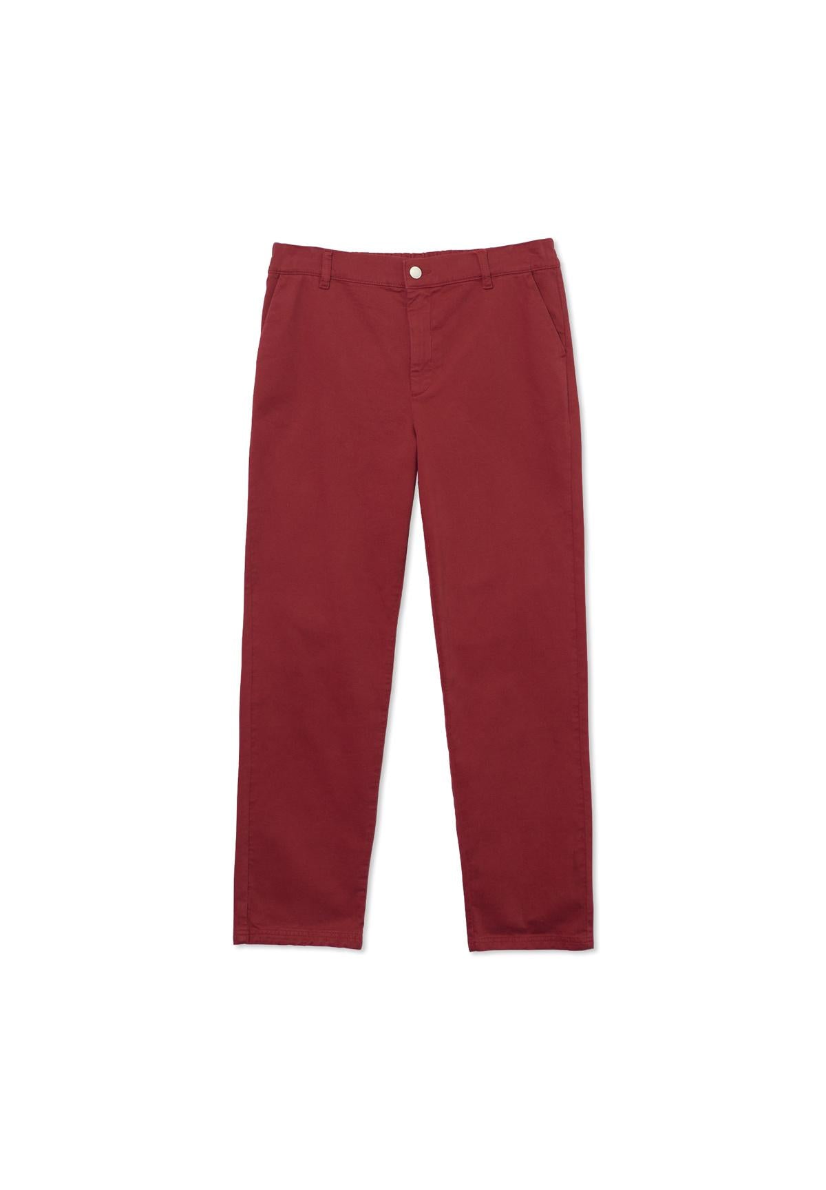 Pants LOUIS Twill Burgundy