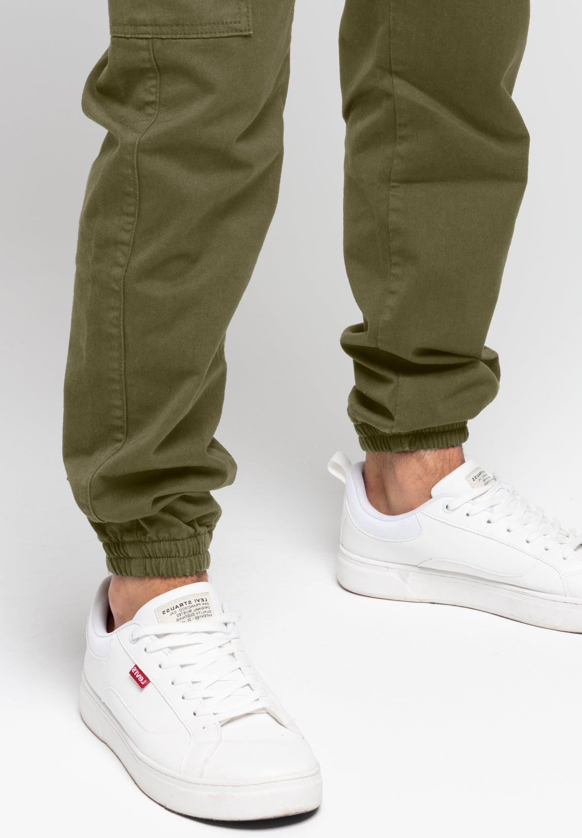 Pantalon Cargo LEO Khaki – photo 4