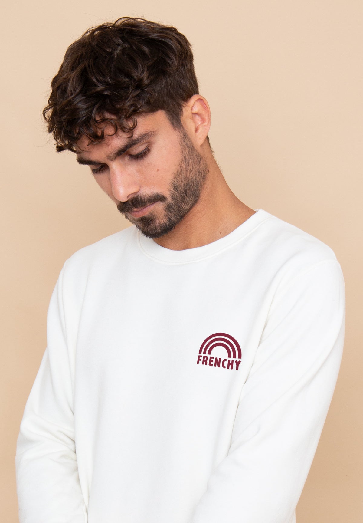 Sweat Lenny FRENCHY CŒUR Cream – photo 1