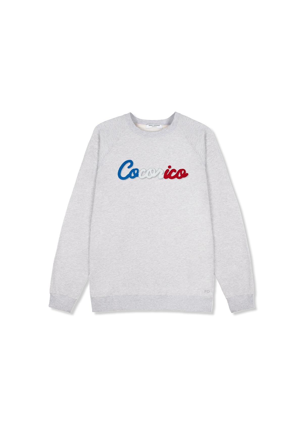 Sweat Clyde COCORICO Heather Grey