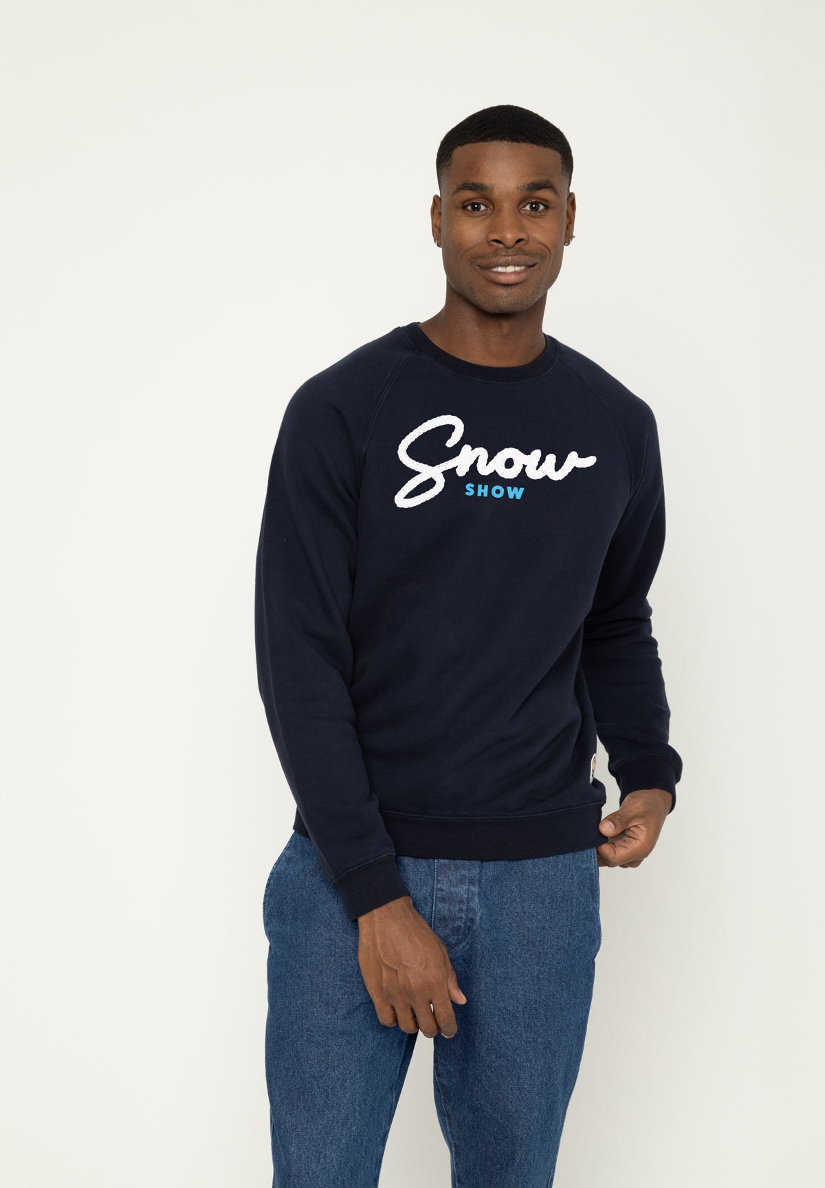 Sweatricotin Clyde Warmy SNOW SHOW Navy – photo 1