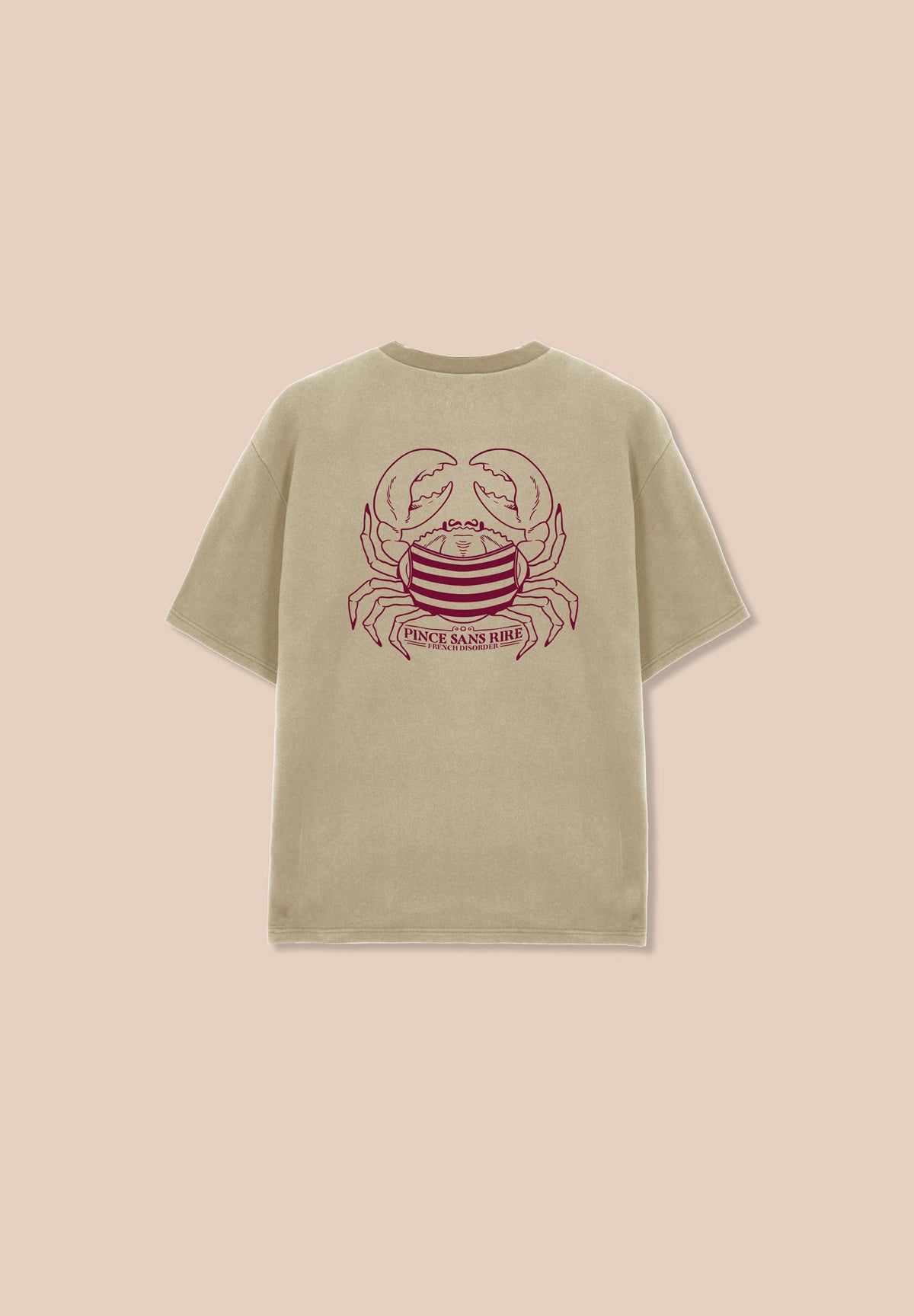 Sweat Martin PINCE SANS RIRE Taupe – photo 2
