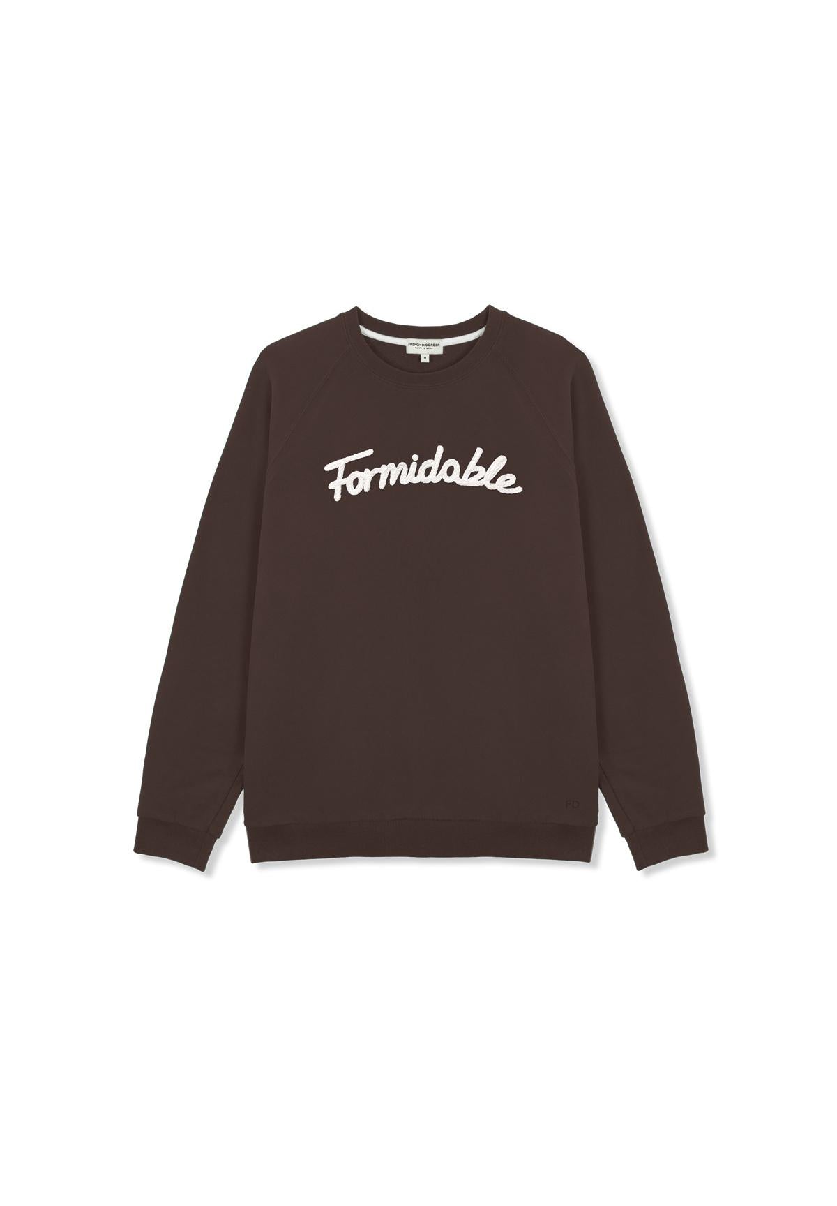 Sweatricotin Clyde FORMIDABLE Brown