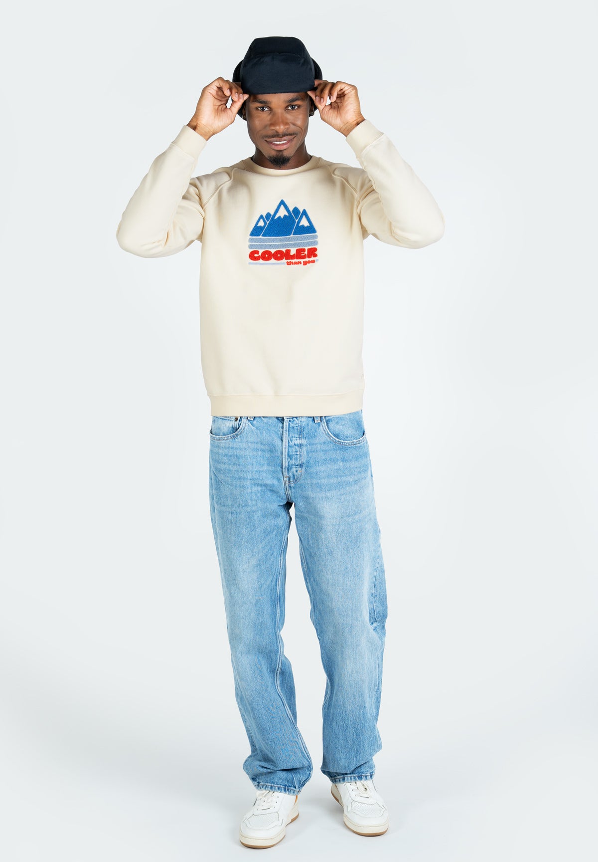 Sweatshirt Clyde COOLER THAN YOU Coconut