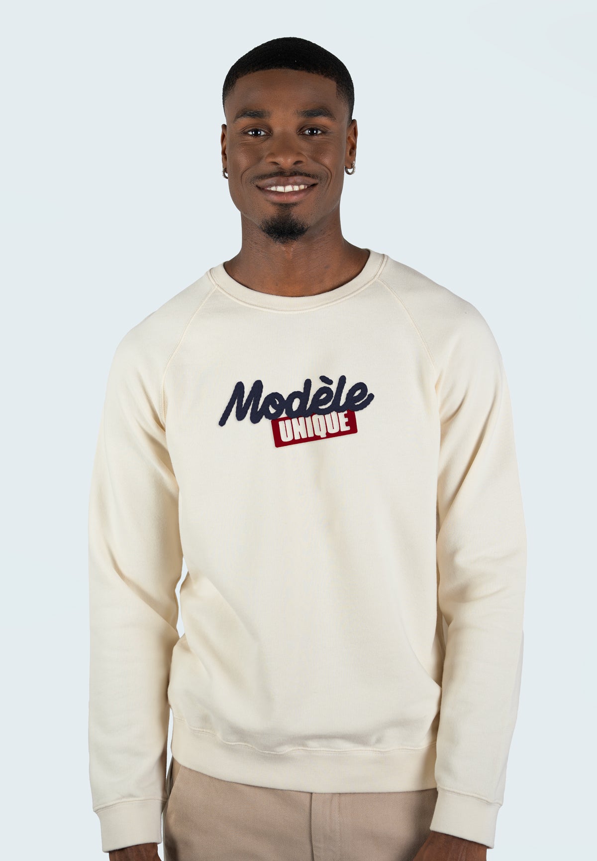 Sweatricotin Clyde MODELE UNIQUE Coconut